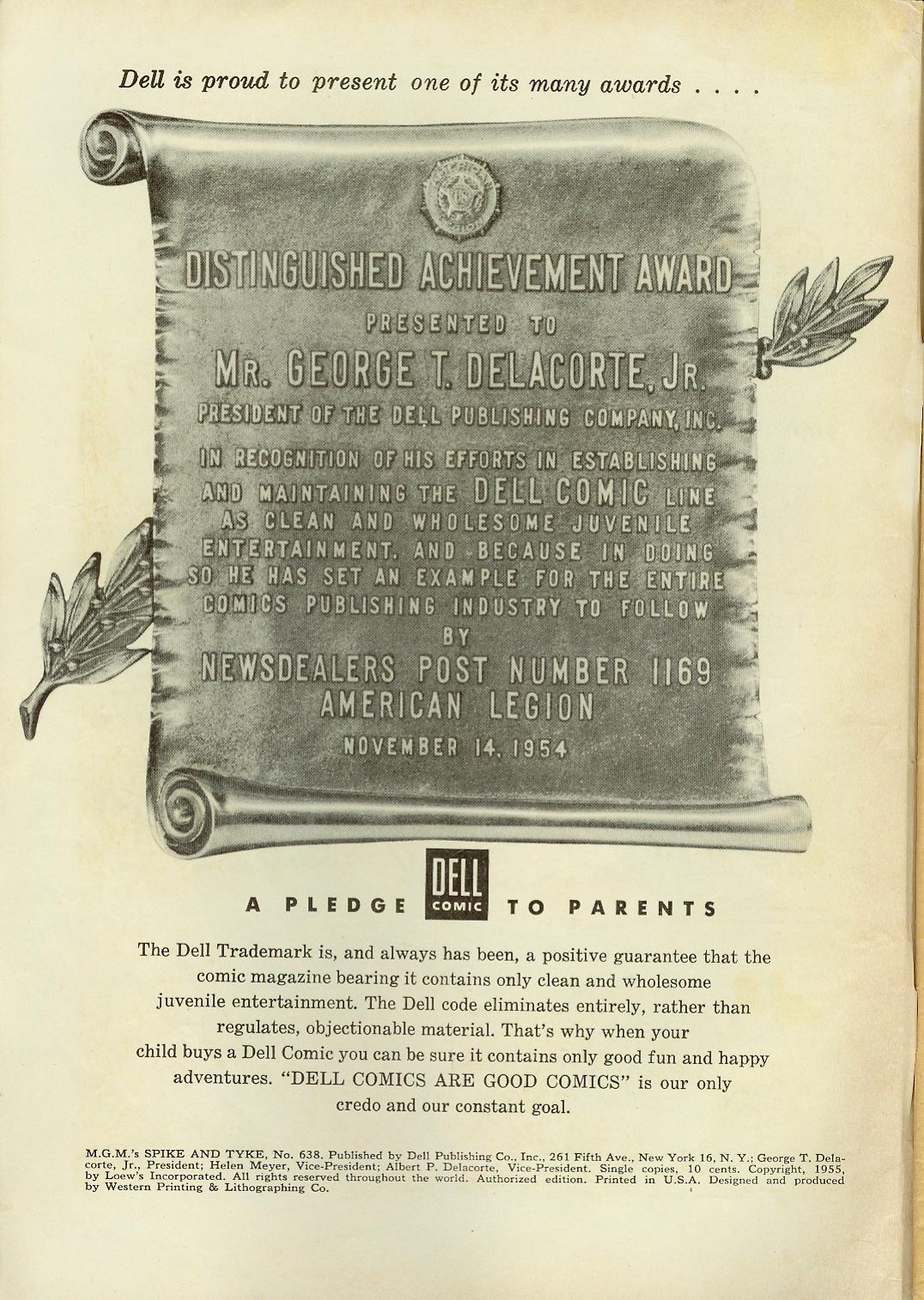 Read online Four Color Comics comic -  Issue #638 - 2