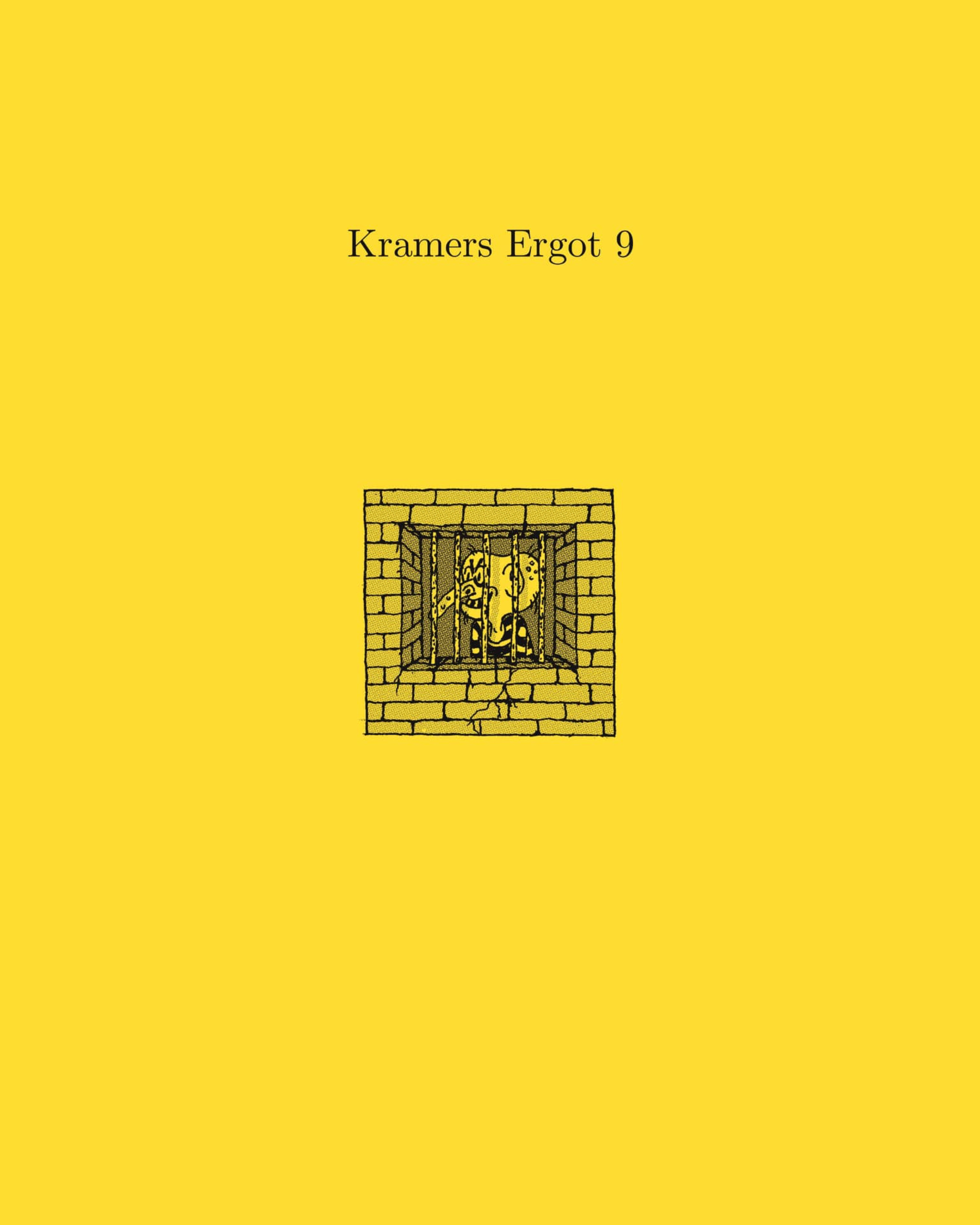 Read online Kramers Ergot comic -  Issue #9 (Part 1) - 3
