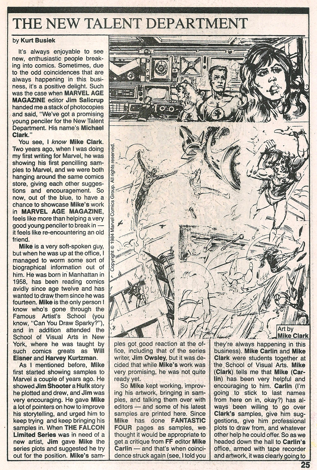 Read online Marvel Age comic -  Issue #23 - 26