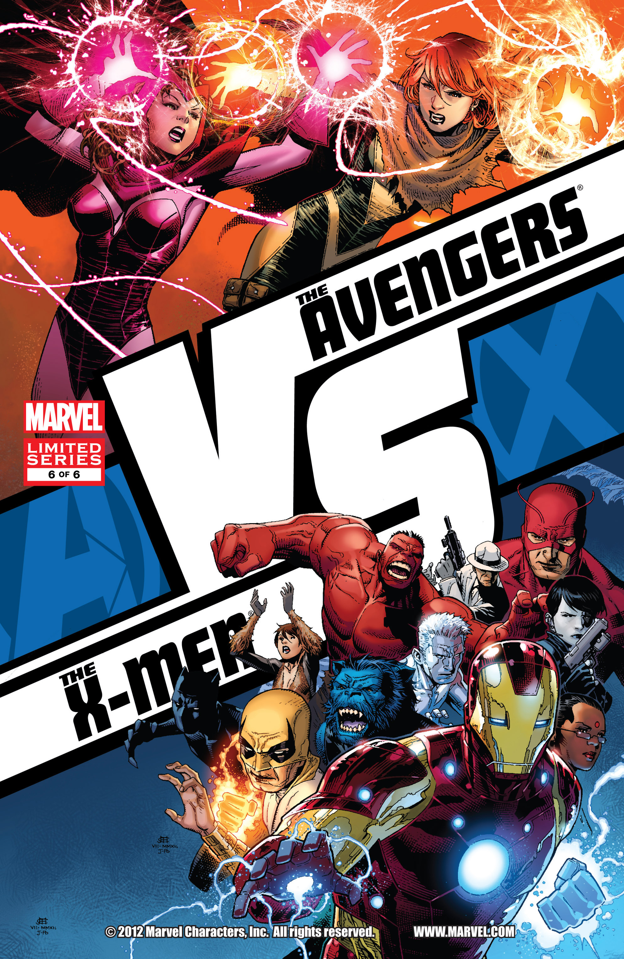 Read online AVX: VS comic -  Issue #6 - 1