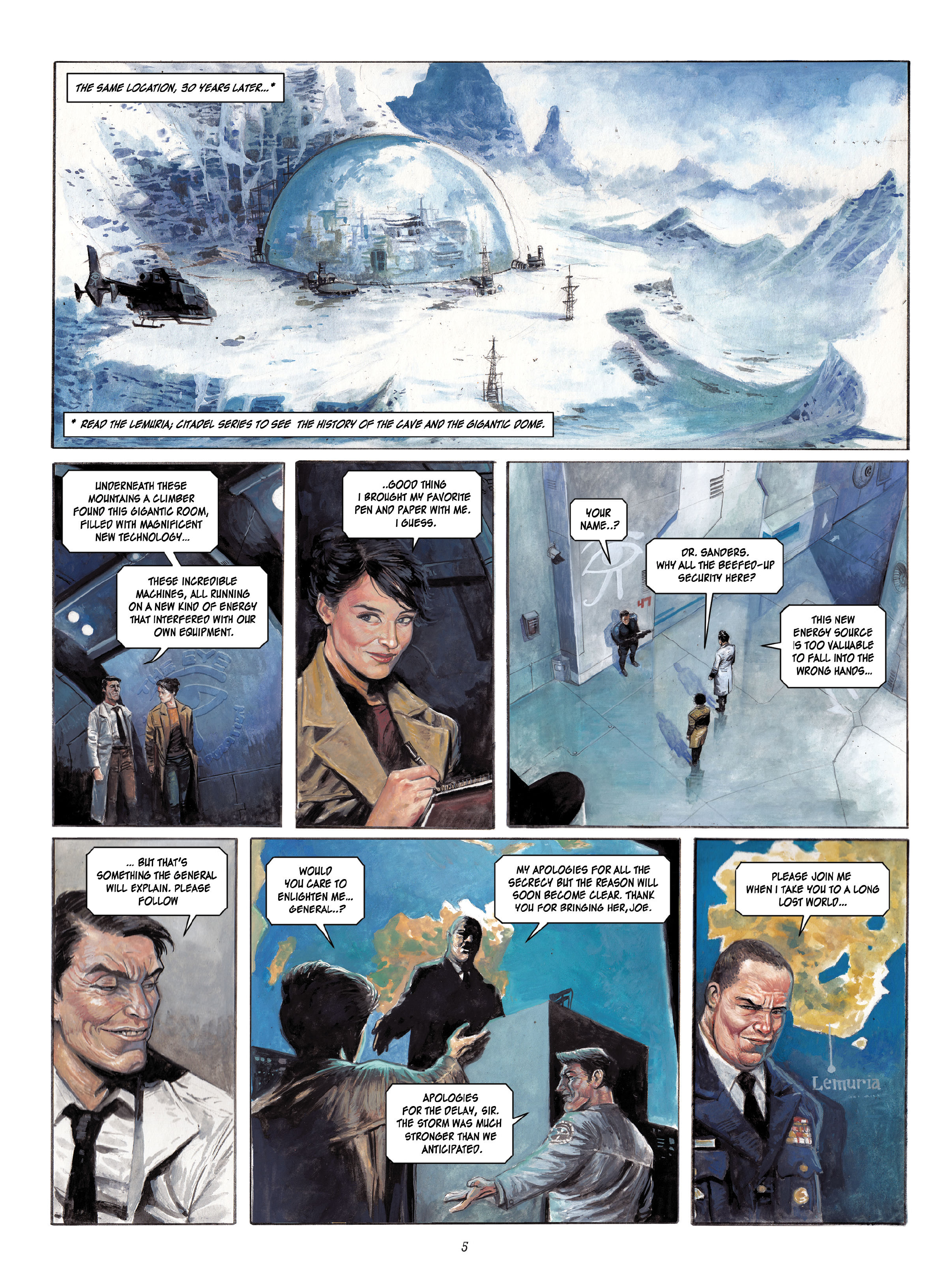 Read online The Lost Tales of Lemuria: The Mountains of Moran comic -  Issue # Full - 5