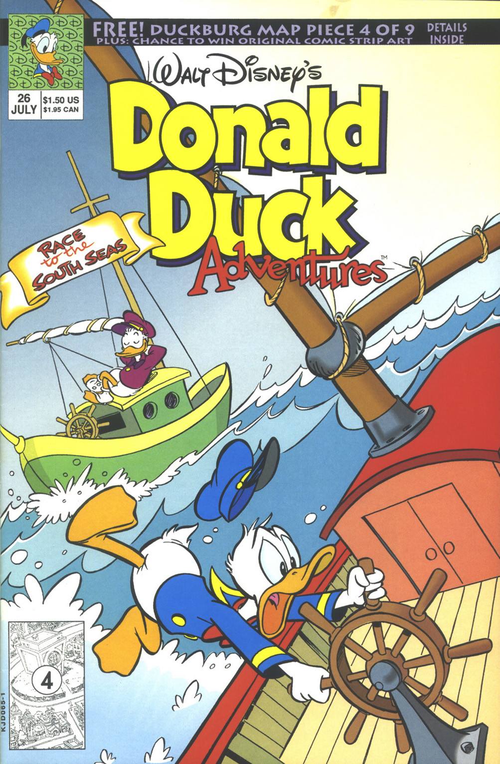 Read online Donald Duck Adventures comic -  Issue #26 - 1