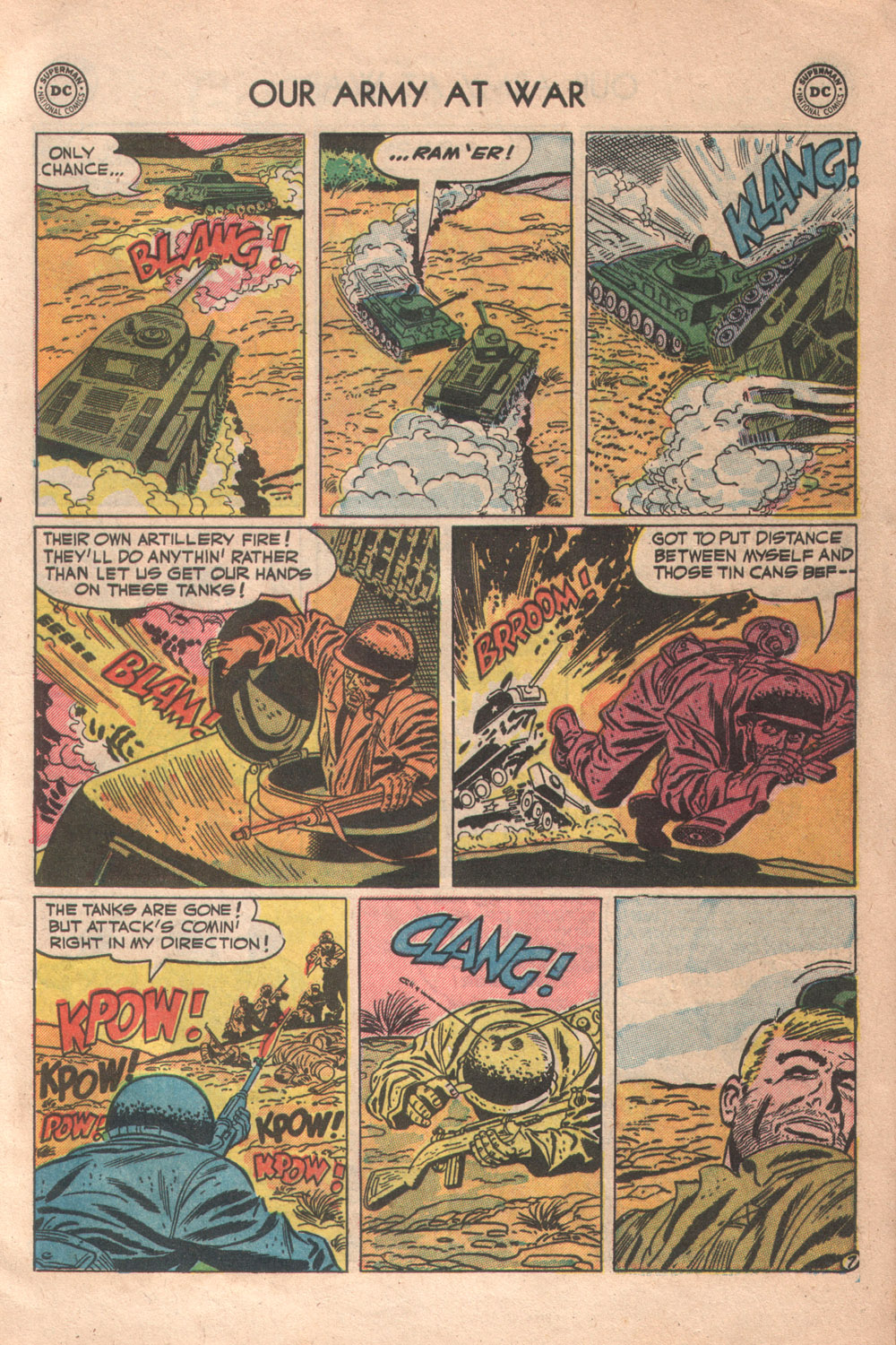 Read online Our Army at War (1952) comic -  Issue #4 - 9
