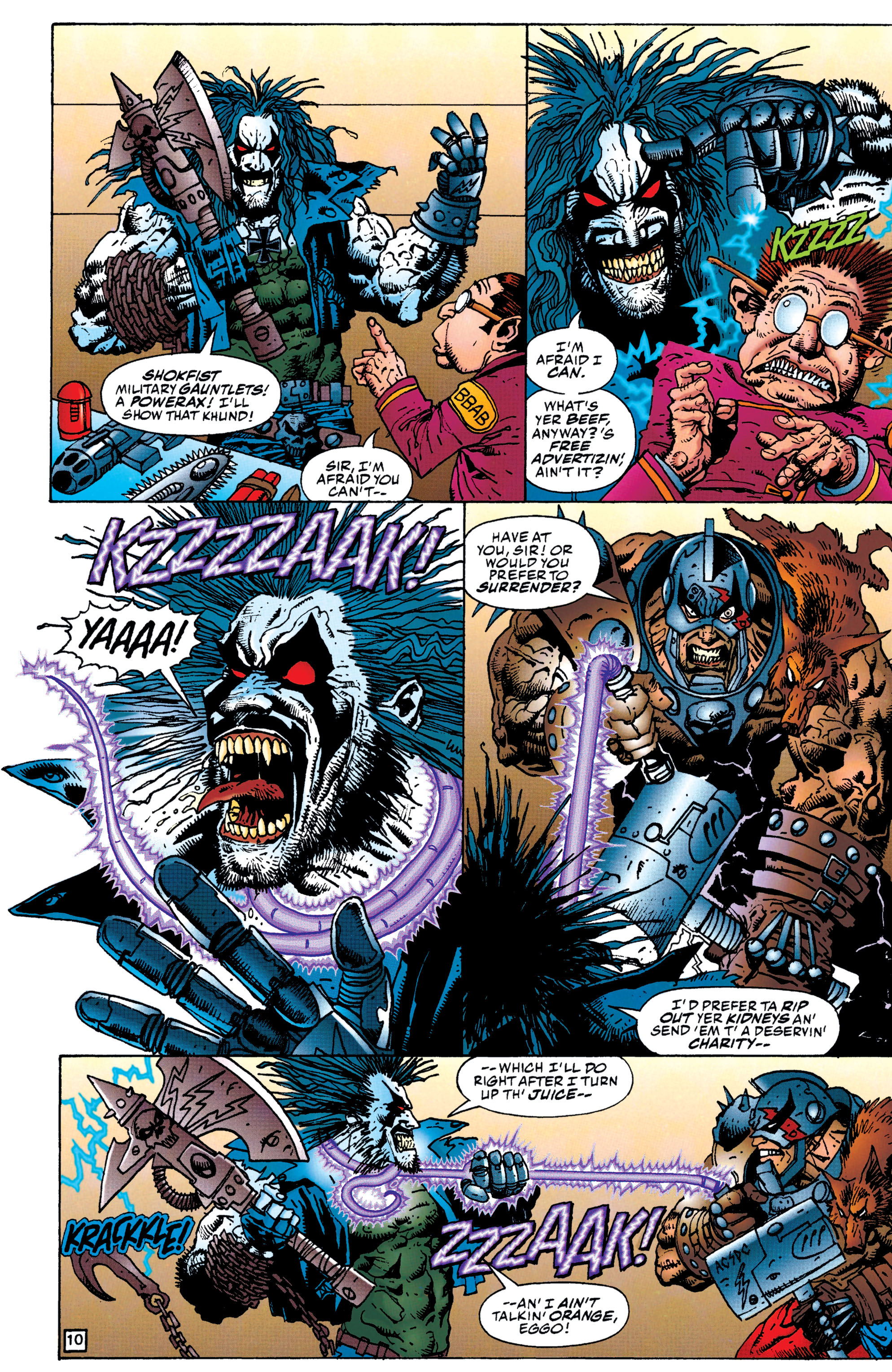 Read online Lobo (1993) comic -  Issue #26 - 10