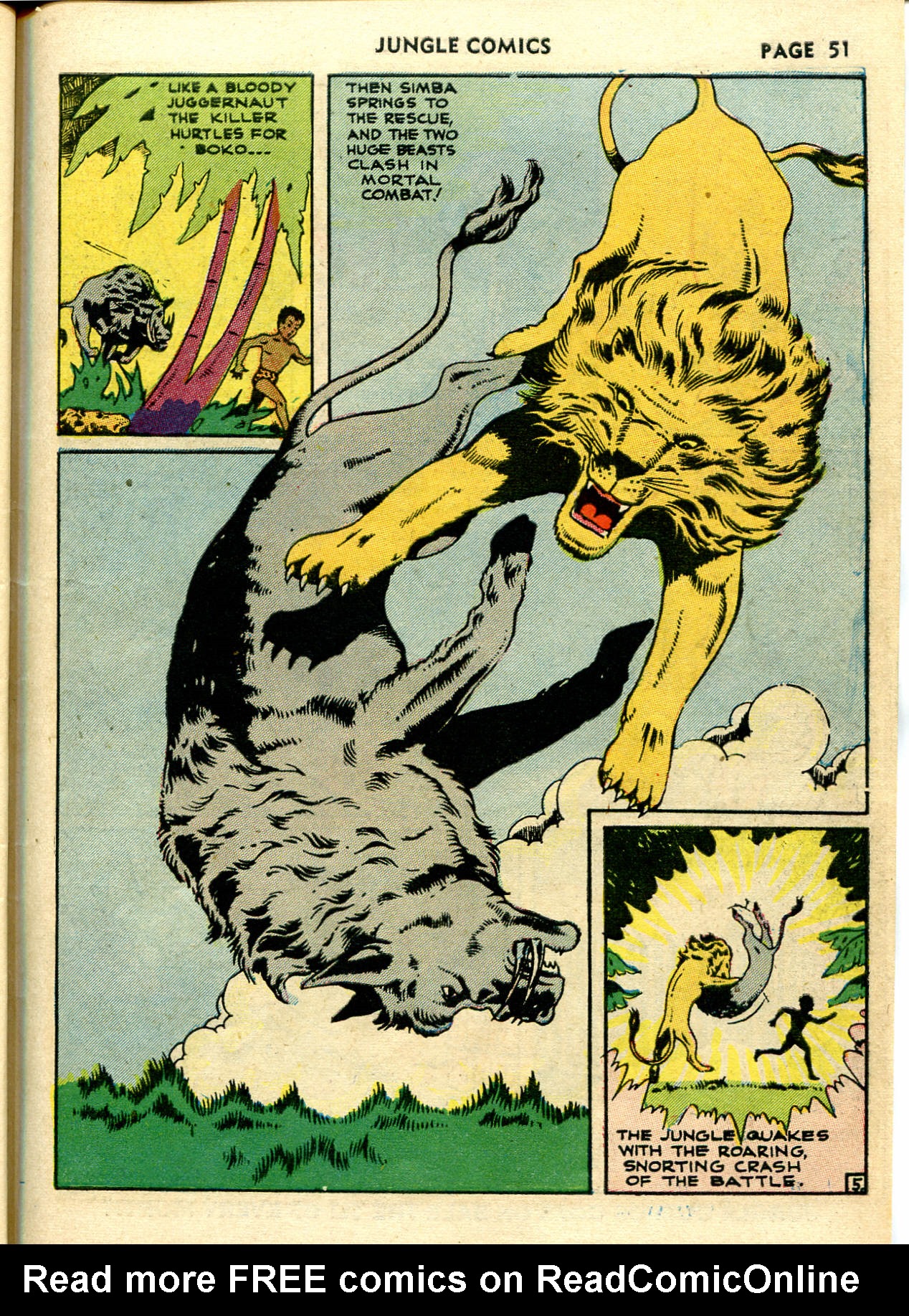 Read online Jungle Comics comic -  Issue #26 - 53