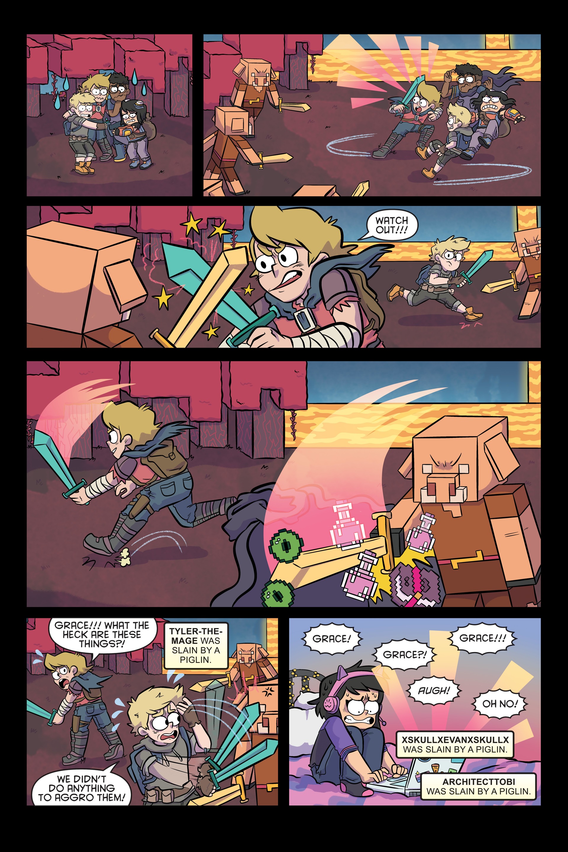 Read online Minecraft comic -  Issue # TPB 3 - 39