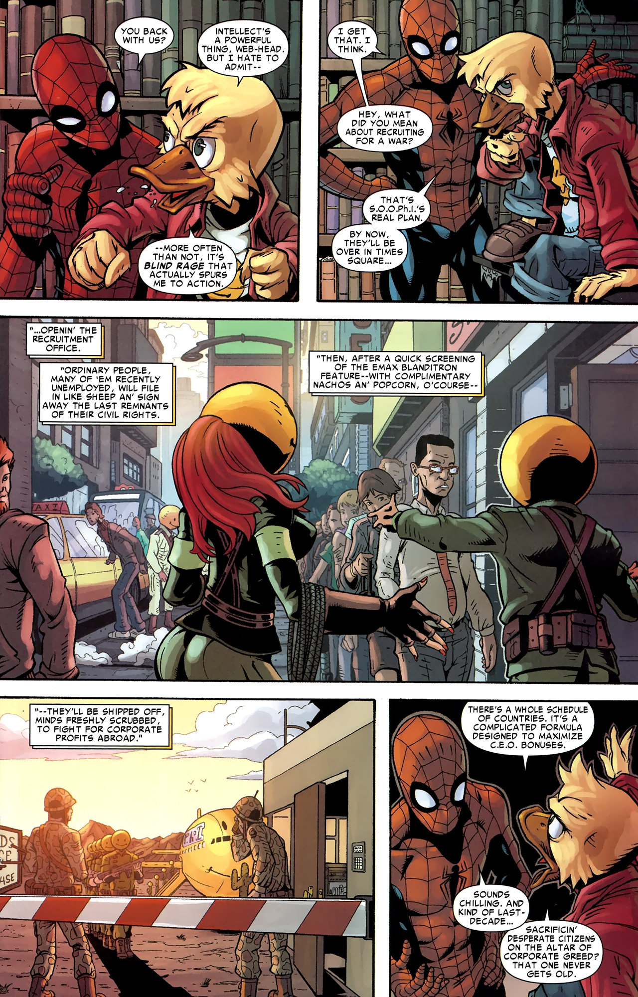 Read online The Amazing Spider-Man: Back in Quack comic -  Issue # Full - 15