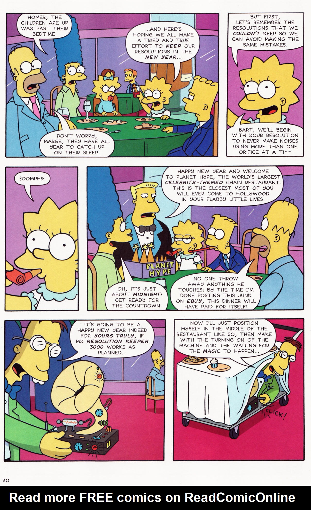 Read online The Simpsons Winter Wingding comic -  Issue #2 - 31