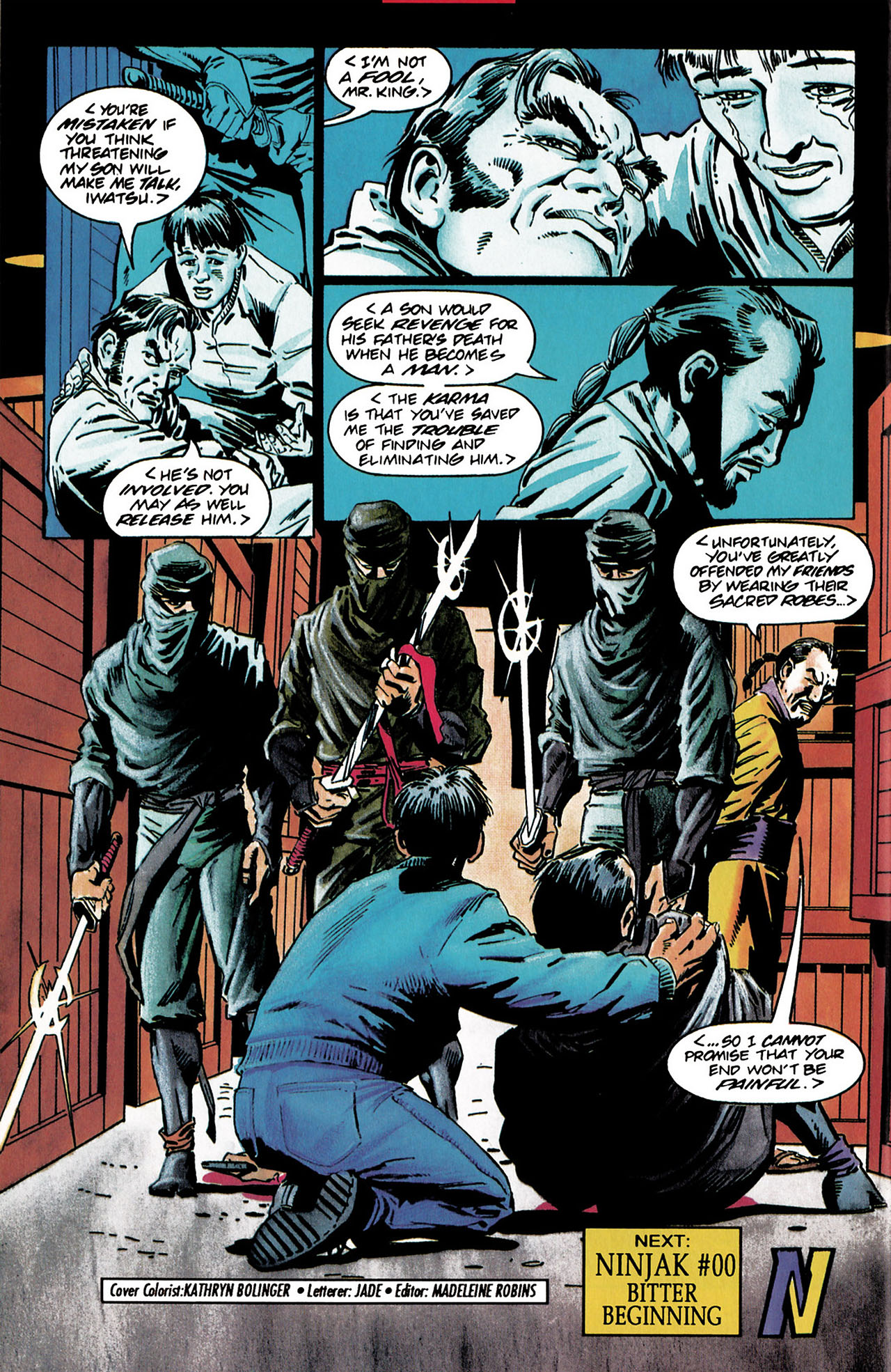 Read online Ninjak (1994) comic -  Issue #0 - 25