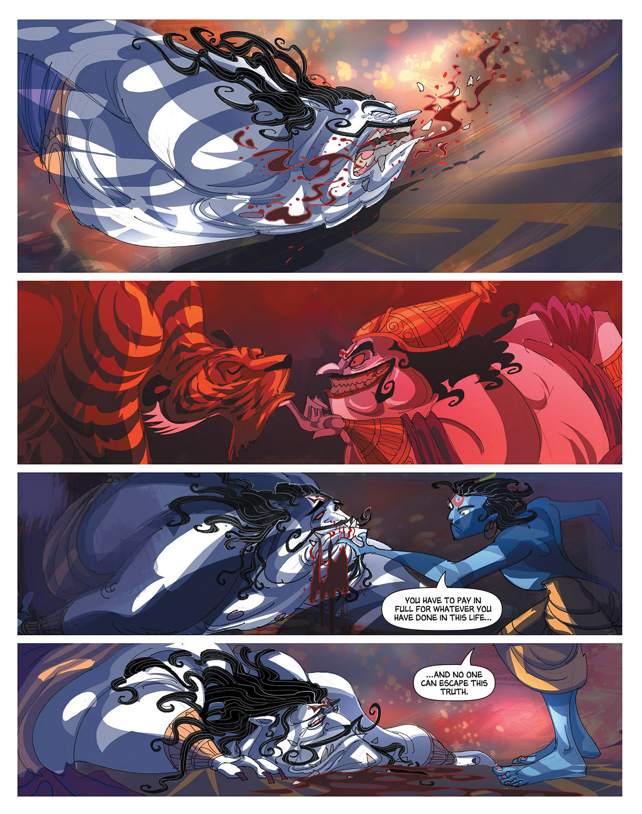 Read online Krishna: A Journey Within comic -  Issue # TPB (Part 1) - 81