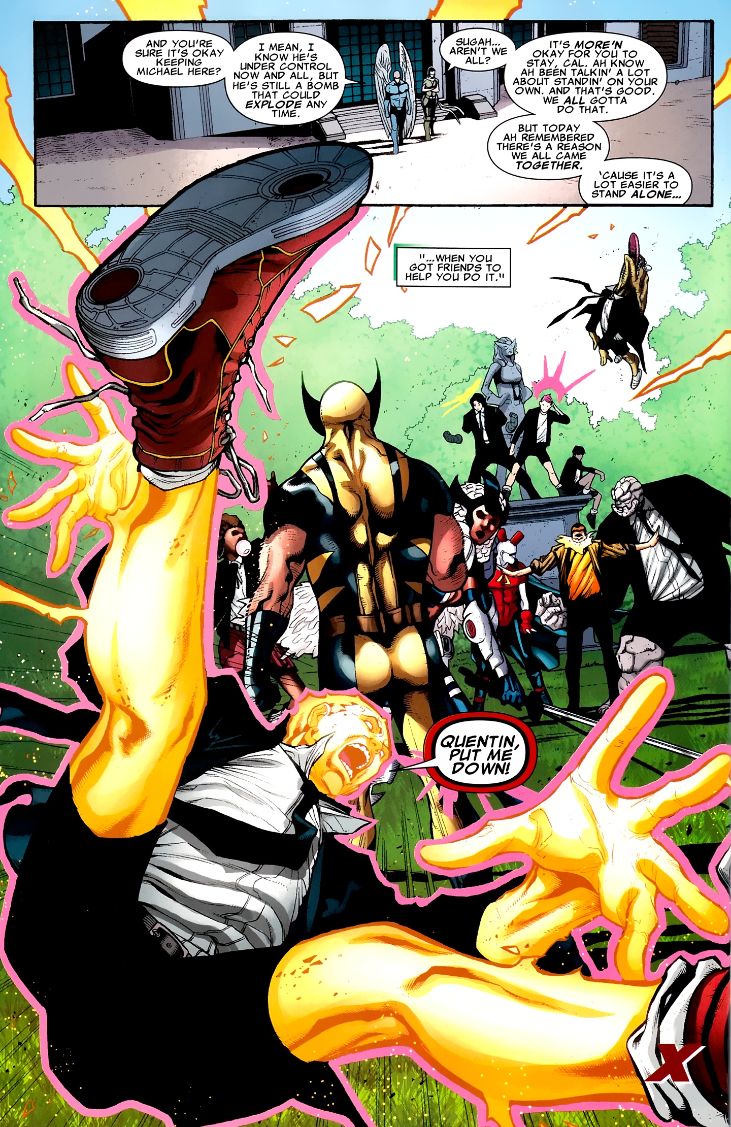 Read online X-Men Legacy (2008) comic -  Issue #265 - 22