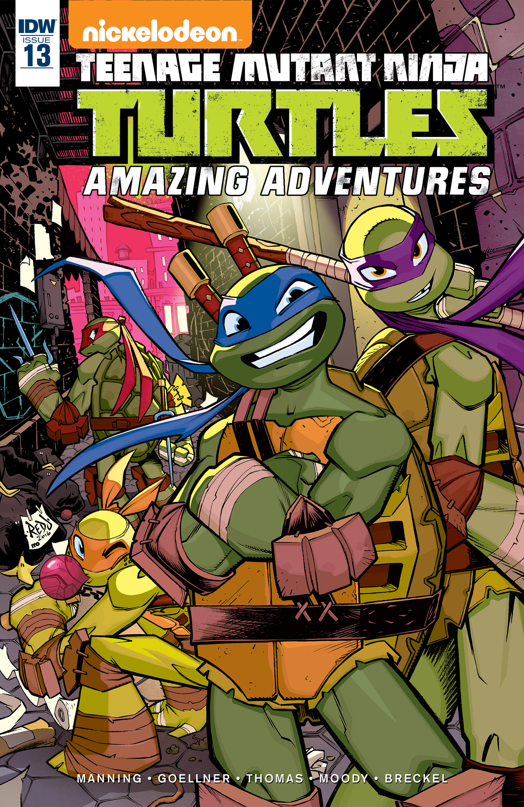 Read online Teenage Mutant Ninja Turtles Amazing Adventures comic -  Issue #13 - 1