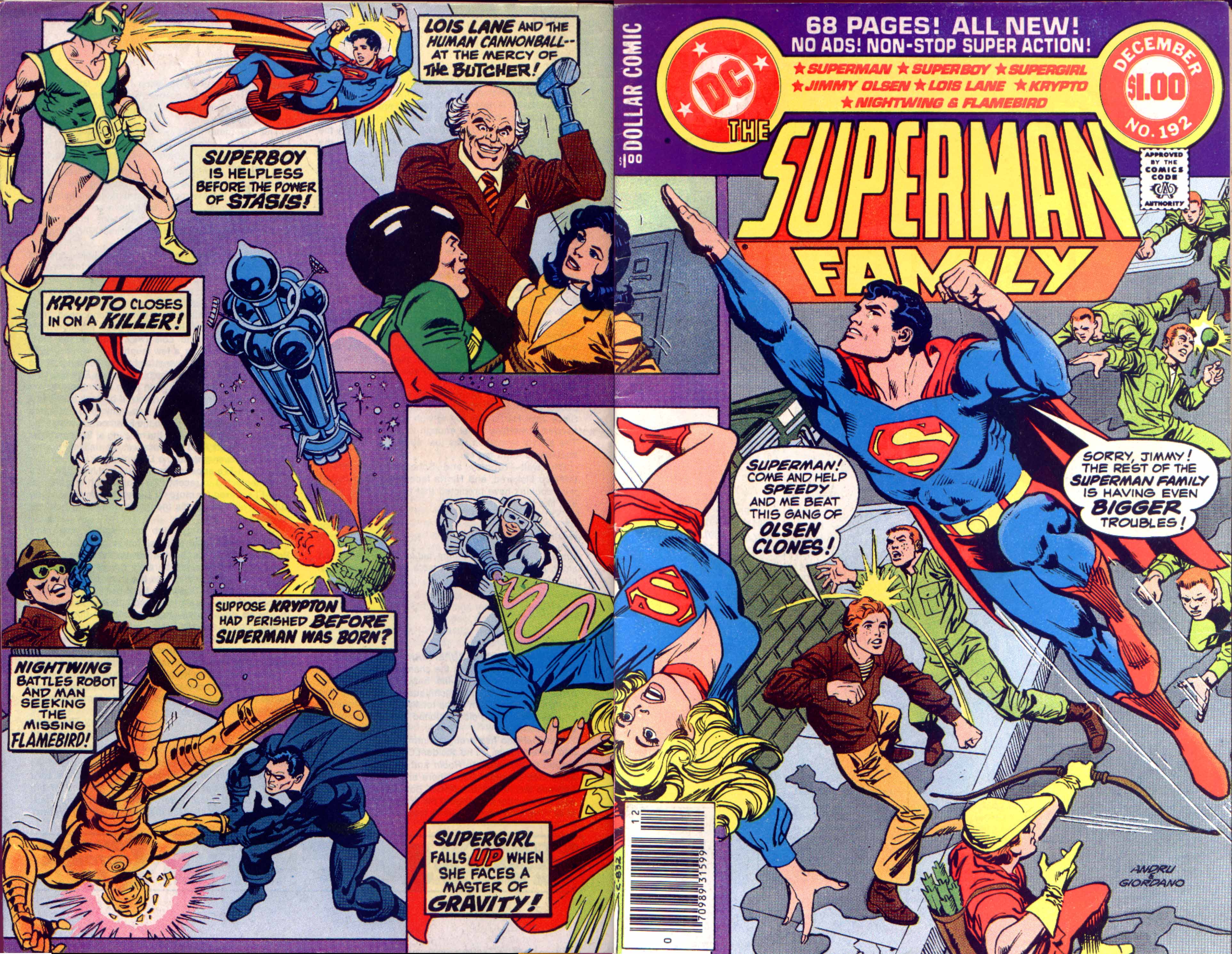 Read online The Superman Family comic -  Issue #192 - 1