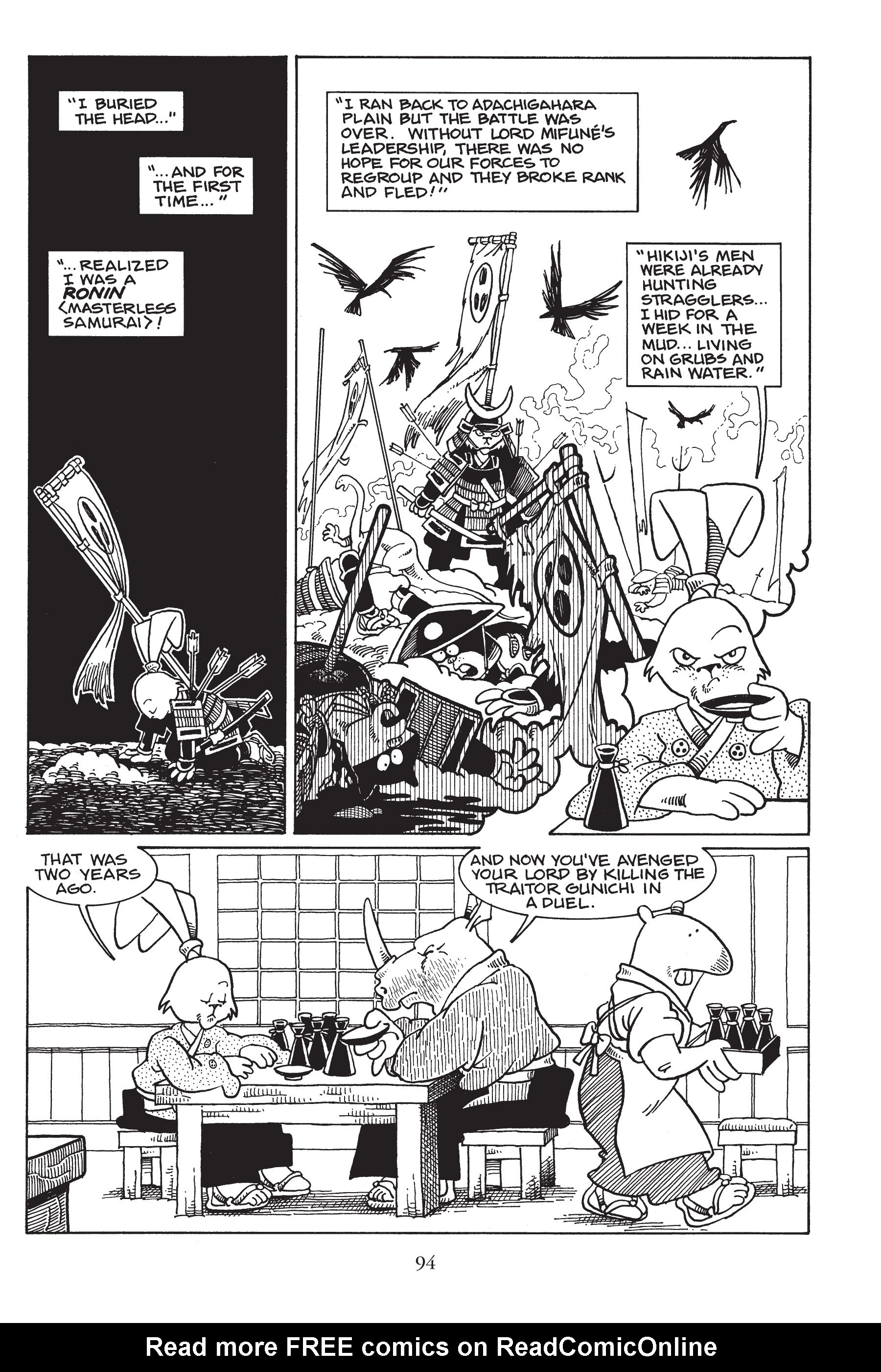 Read online Usagi Yojimbo (1987) comic -  Issue # _TPB 2 - 96