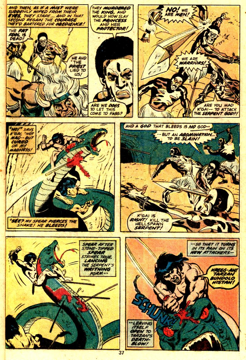Read online Tarzan (1977) comic -  Issue # _Annual 2 - 29