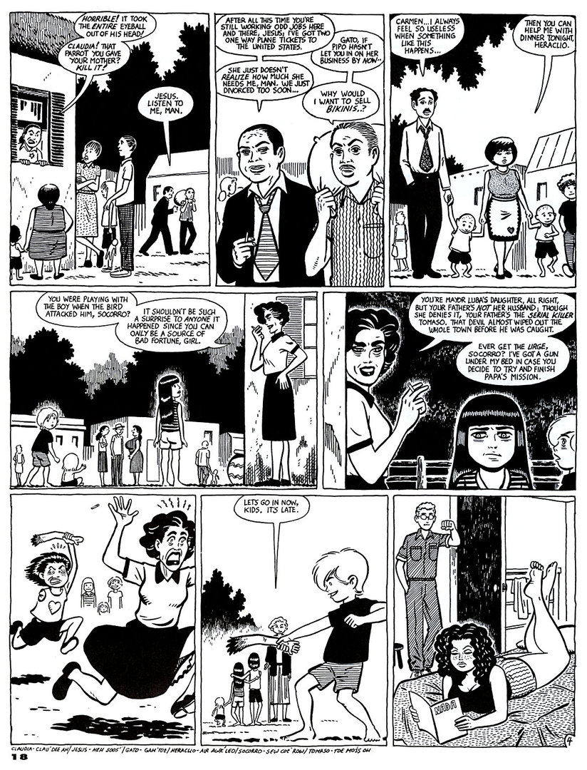 Read online Love and Rockets (1982) comic -  Issue #44 - 20