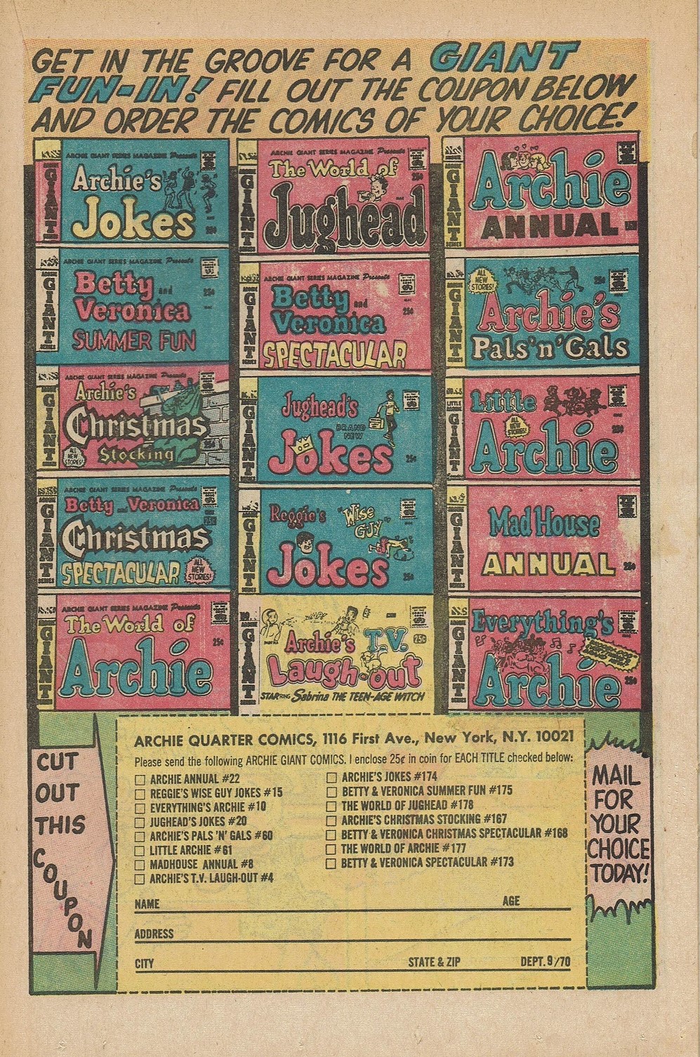 Read online Pep Comics comic -  Issue #245 - 19