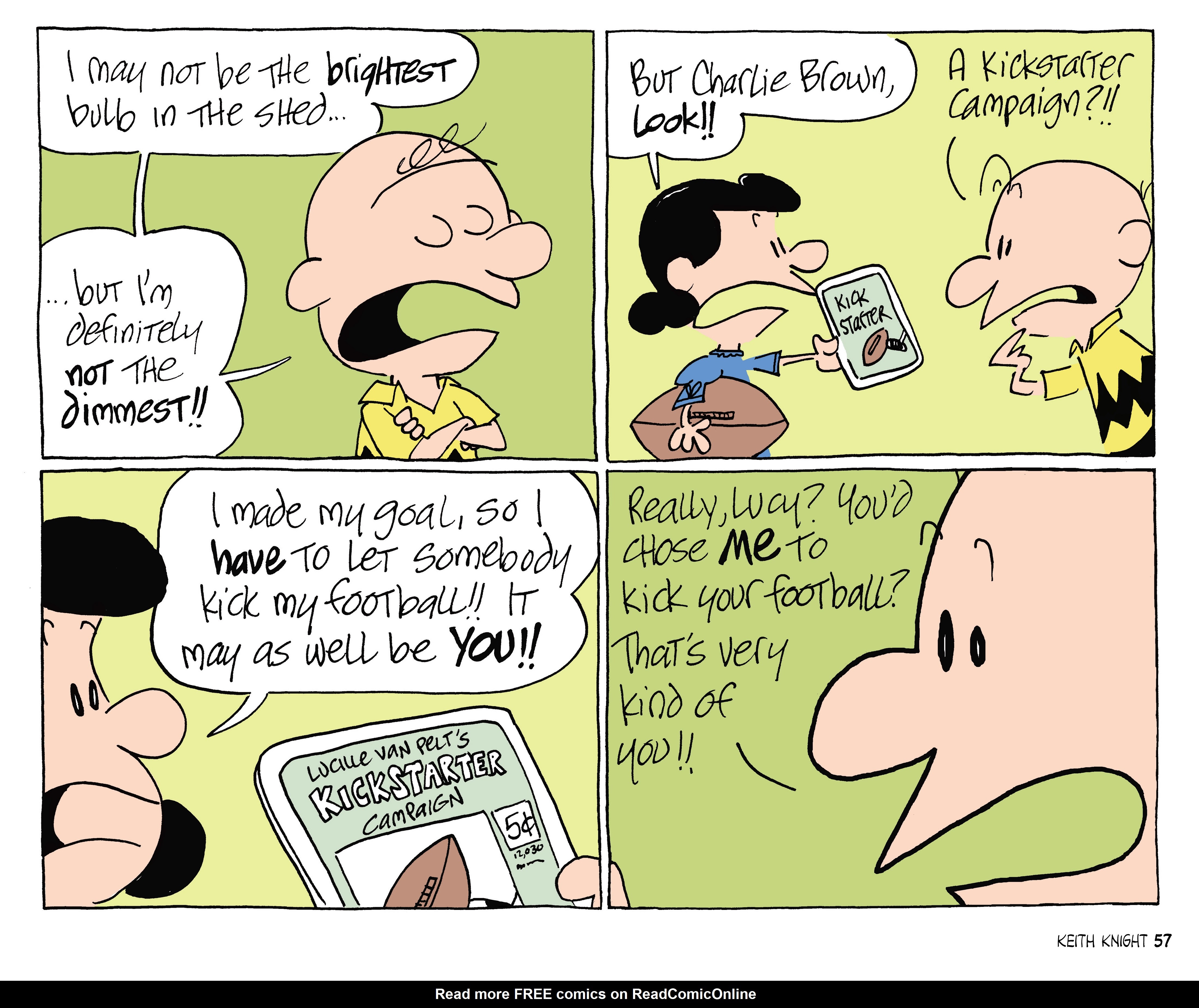 Read online Peanuts: A Tribute to Charles M. Schulz comic -  Issue # TPB (Part 1) - 59