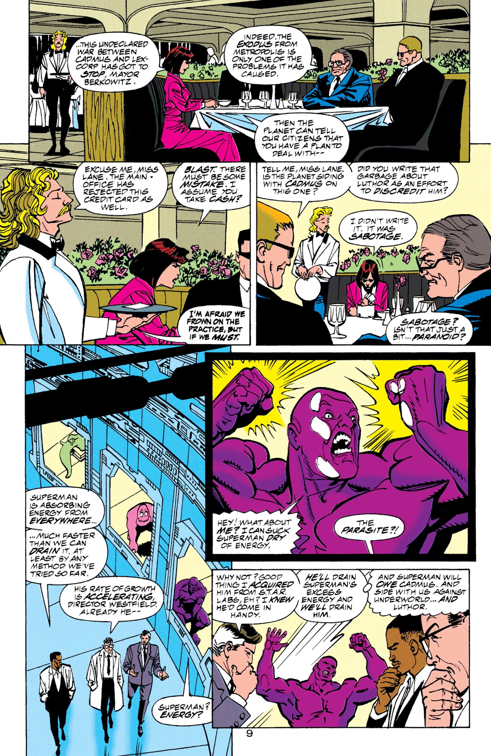 Read online Superman: The Man of Steel (1991) comic -  Issue #33 - 9