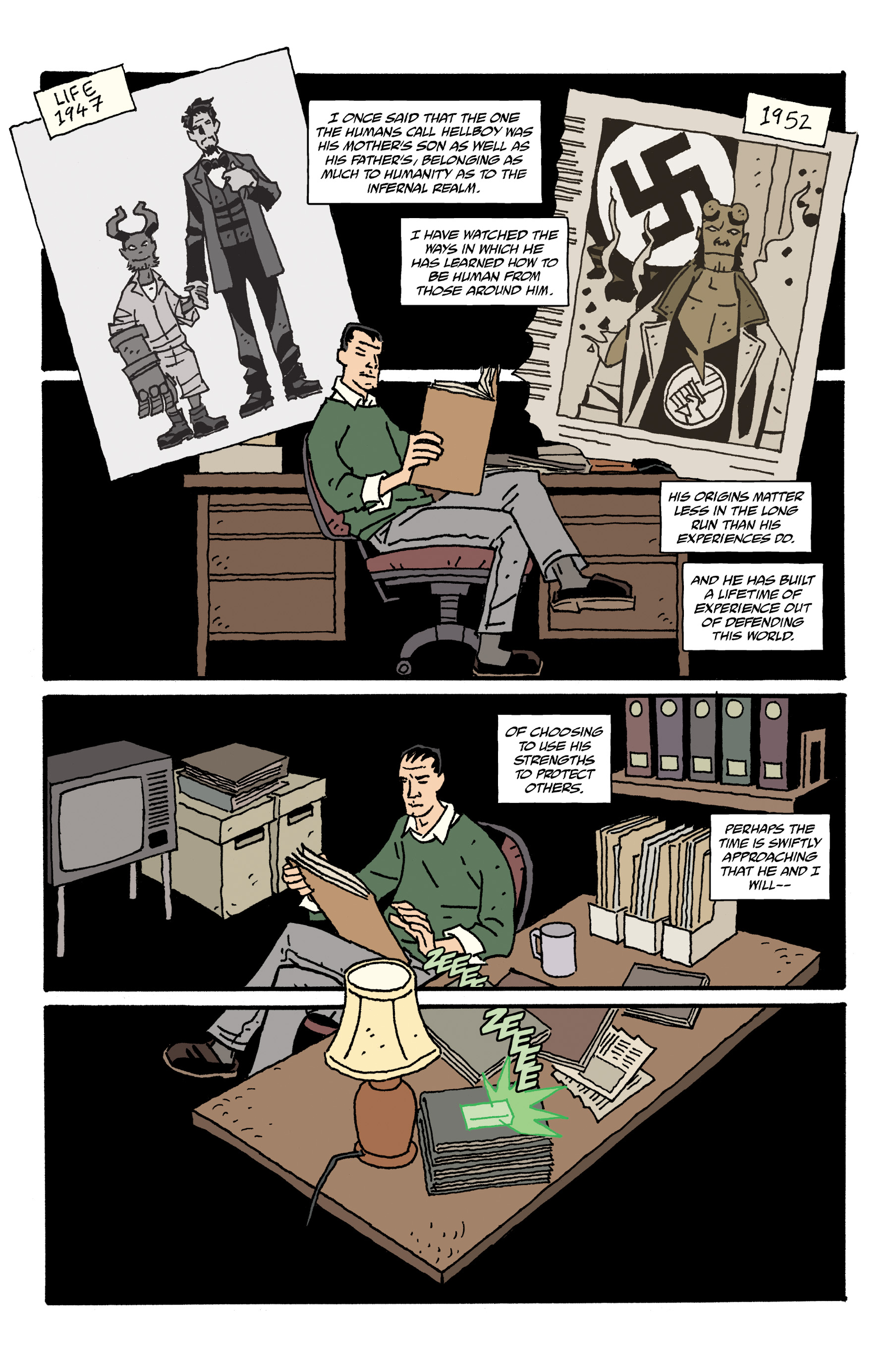 Read online The Visitor: How and Why He Stayed comic -  Issue #4 - 15