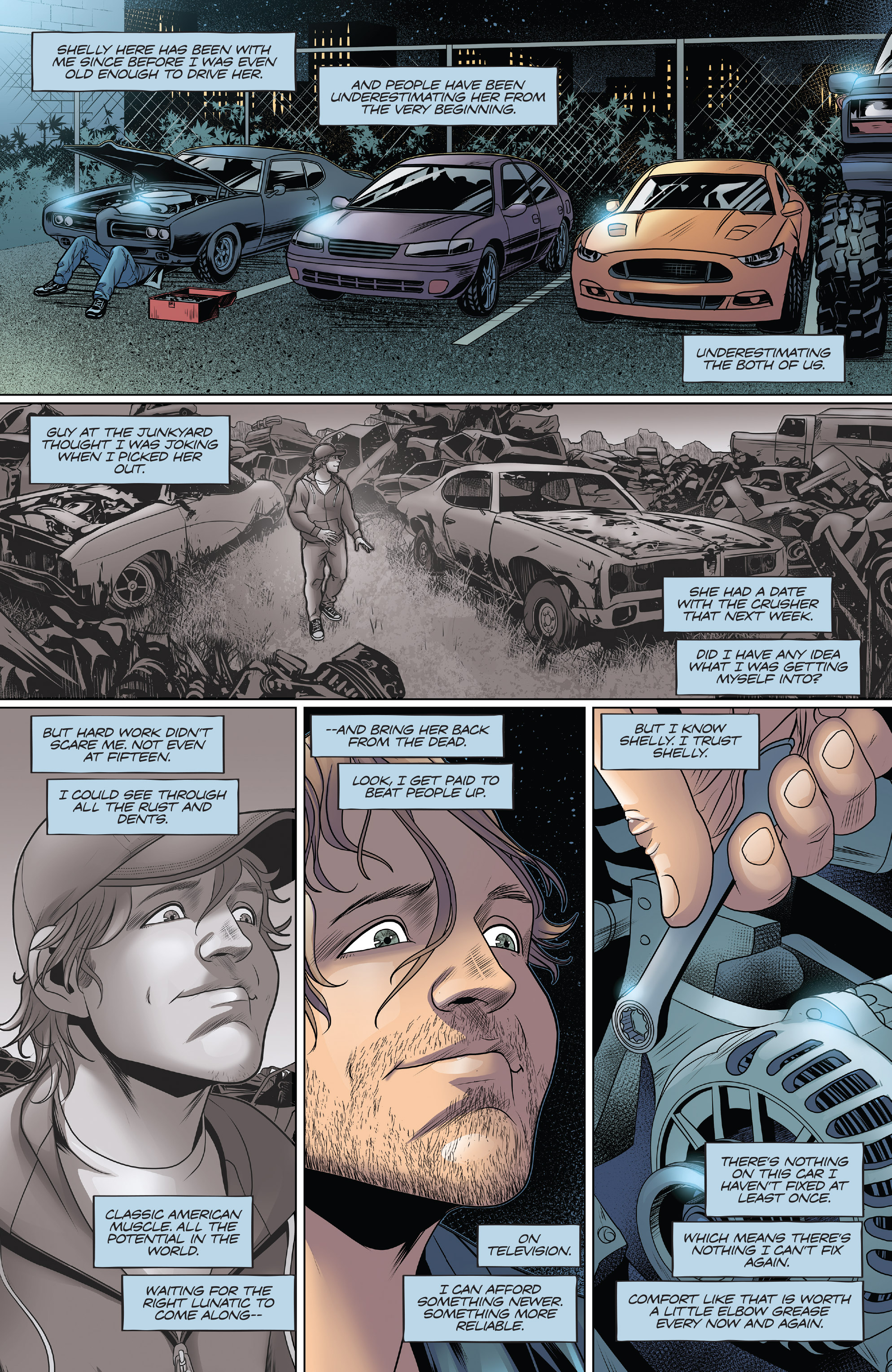 Read online WWE comic -  Issue #5 - 11