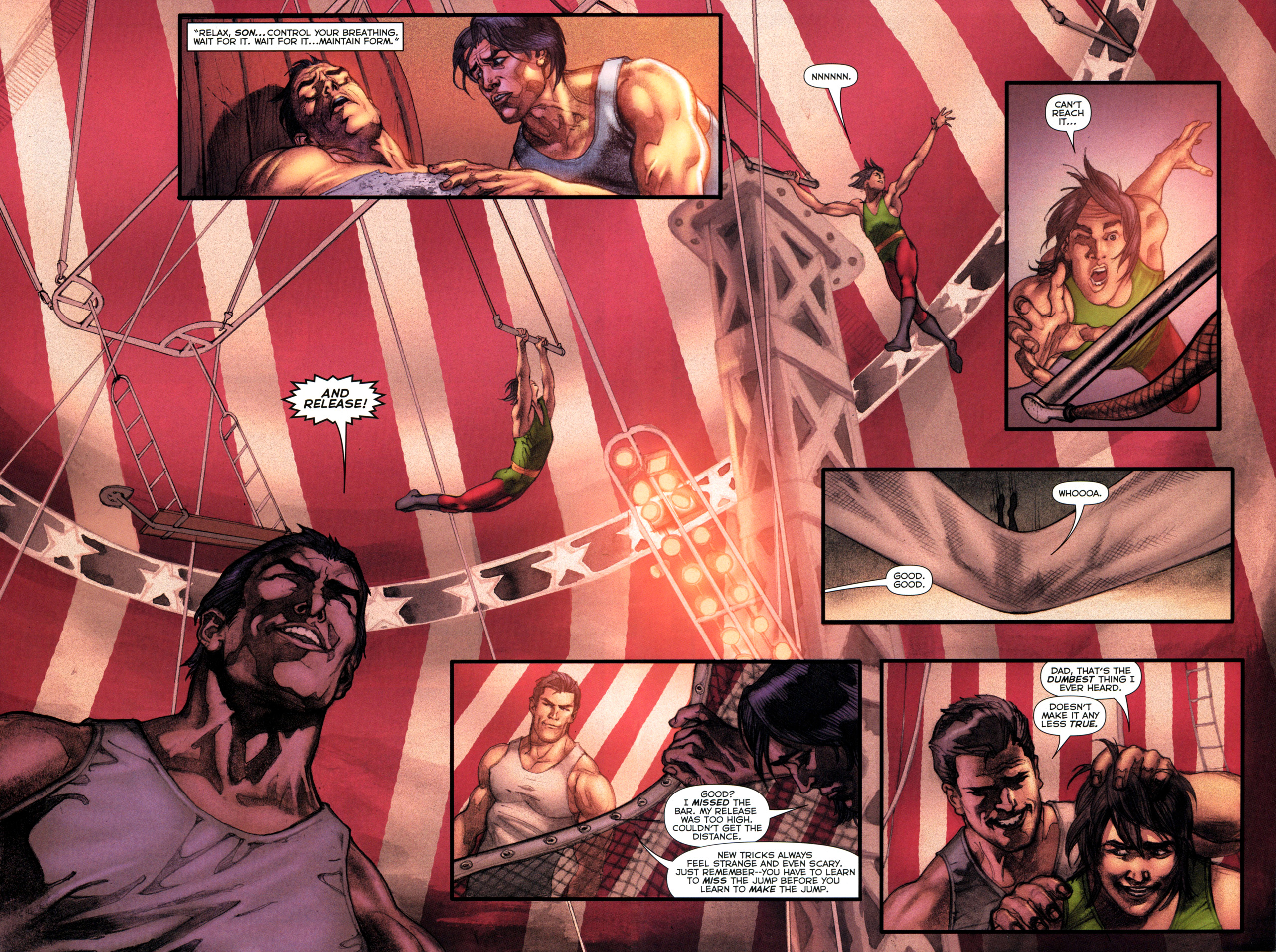 Read online Flashpoint: Deadman and the Flying Graysons comic -  Issue #3 - 6