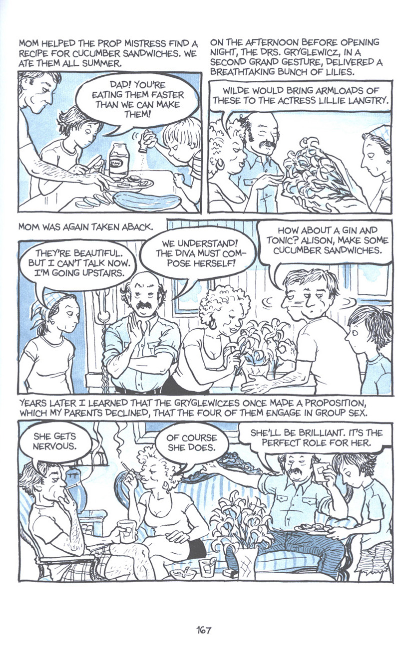 Read online Fun Home: A Family Tragicomic comic -  Issue # TPB - 173