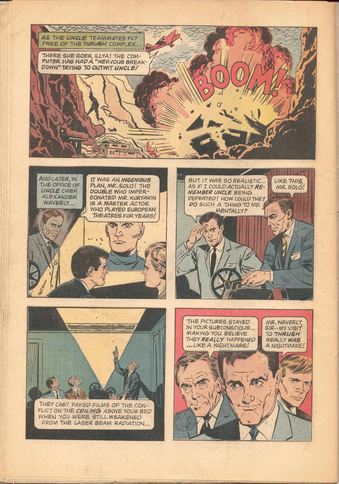 Read online The Man From U.N.C.L.E. comic -  Issue #4 - 34