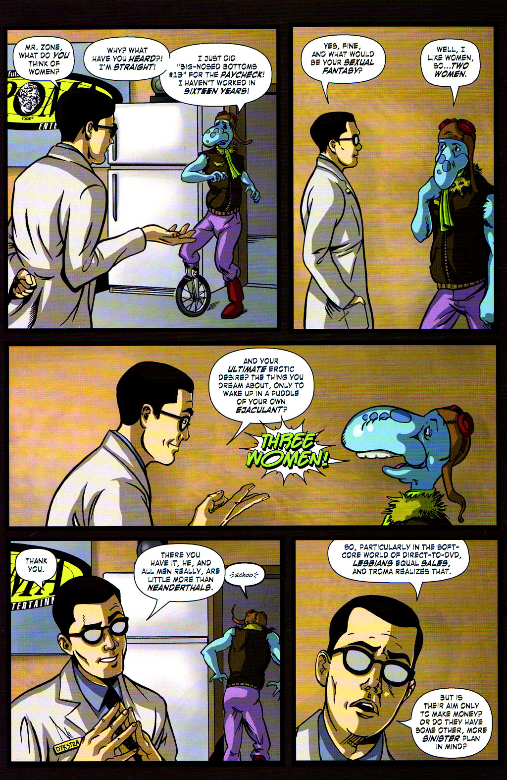 Read online Lloyd Kaufman Presents: The Toxic Avenger and Other Tromatic Tales comic -  Issue # TPB (Part 2) - 44