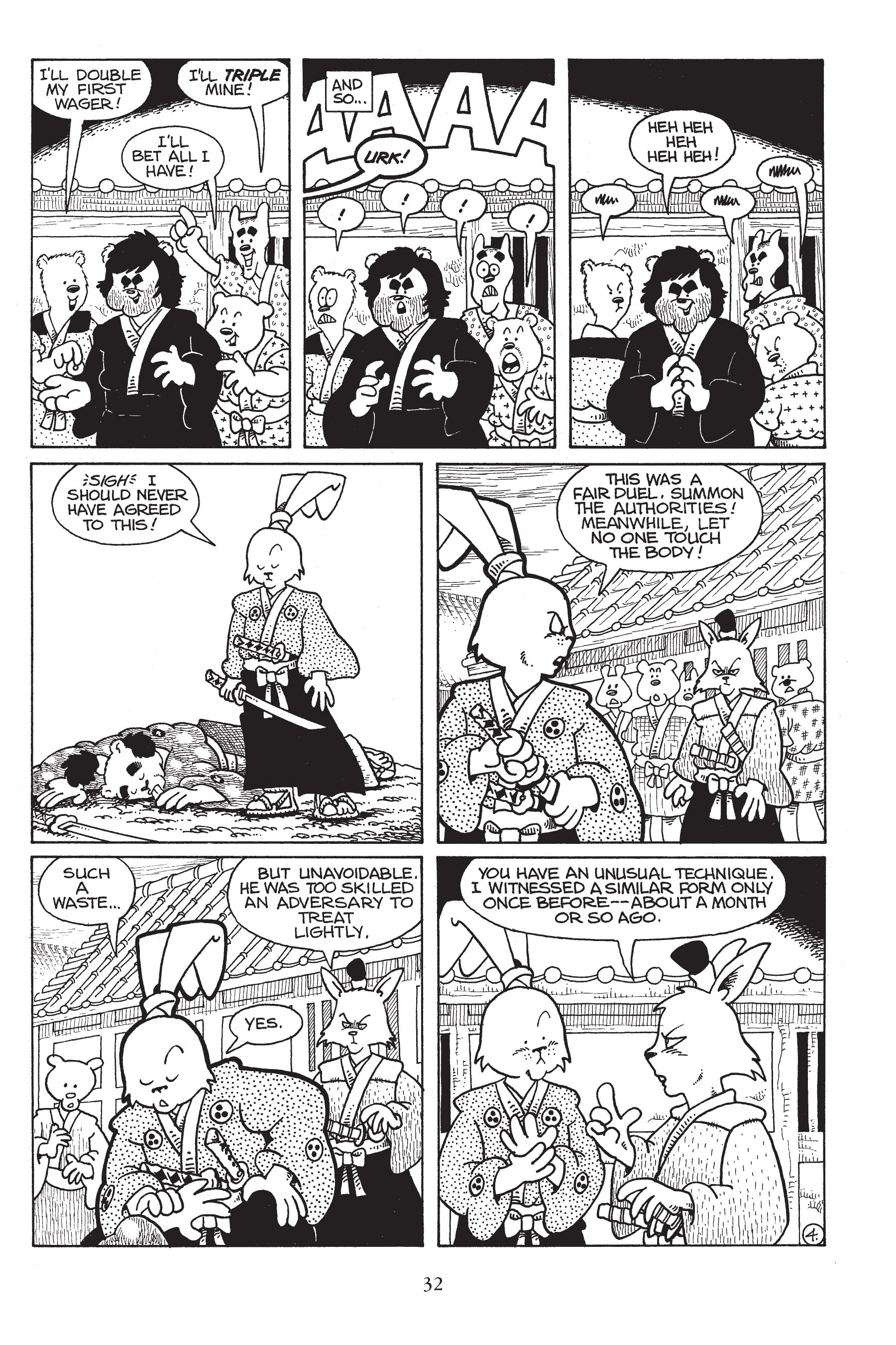 Read online Usagi Yojimbo (1987) comic -  Issue # _TPB 6 - 34