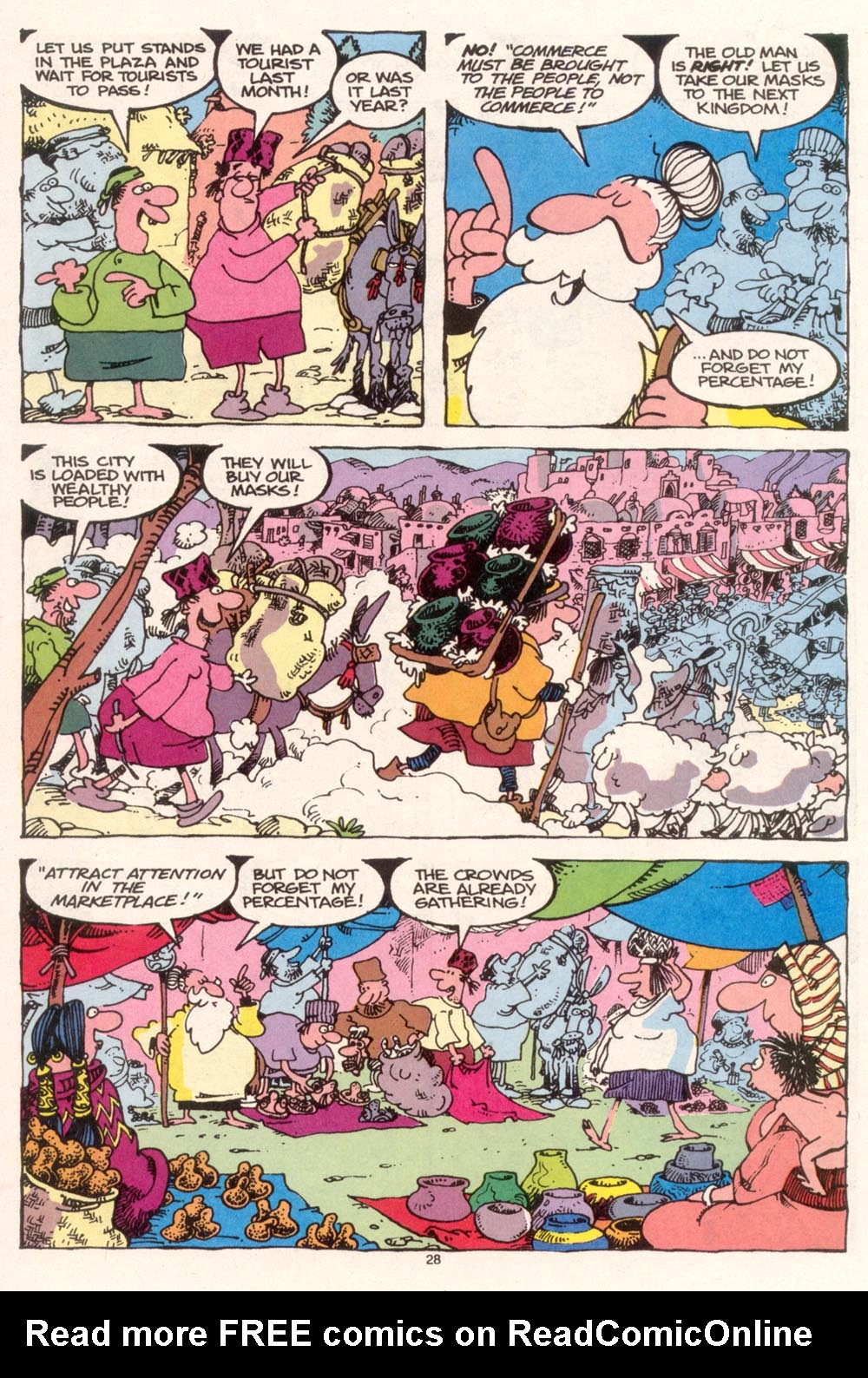 Read online Sergio Aragonés Groo the Wanderer comic -  Issue #95 - 29