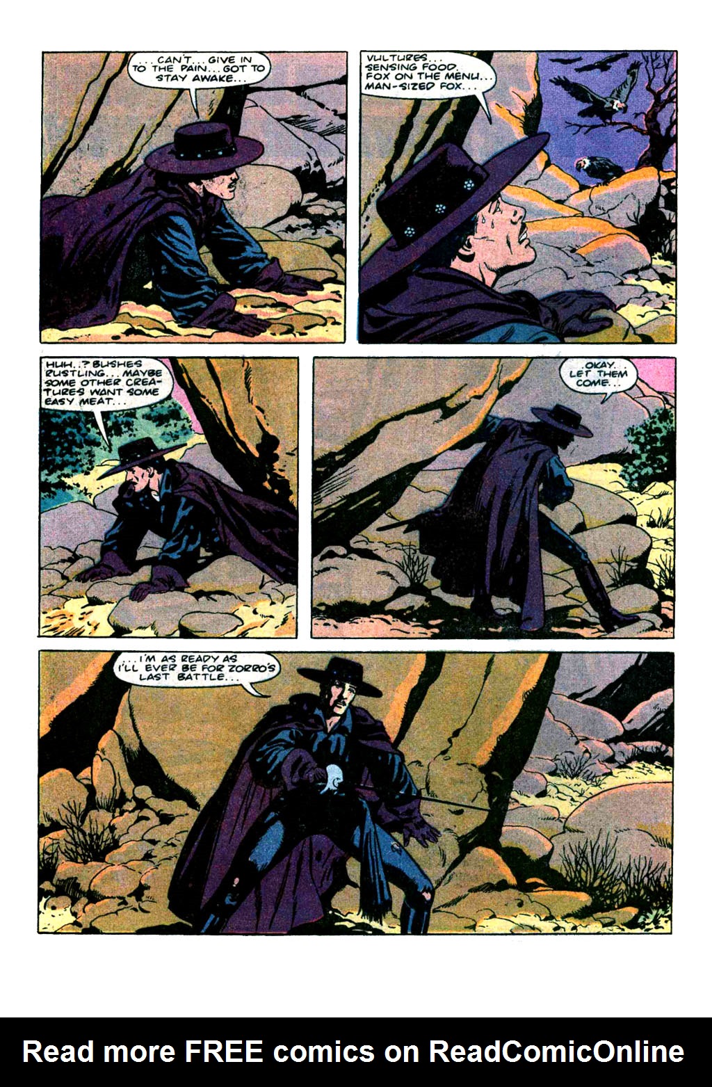 Read online Zorro (1990) comic -  Issue #1 - 13