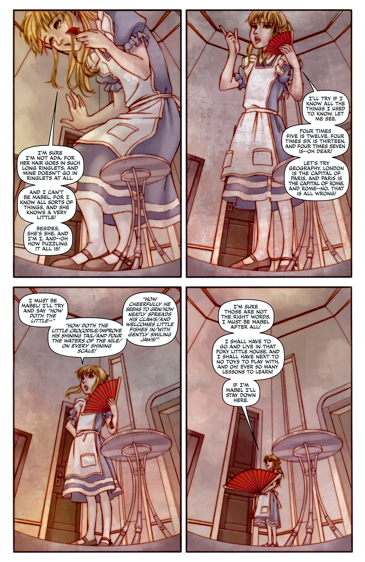 Read online The Complete Alice in Wonderland comic -  Issue #1 - 13