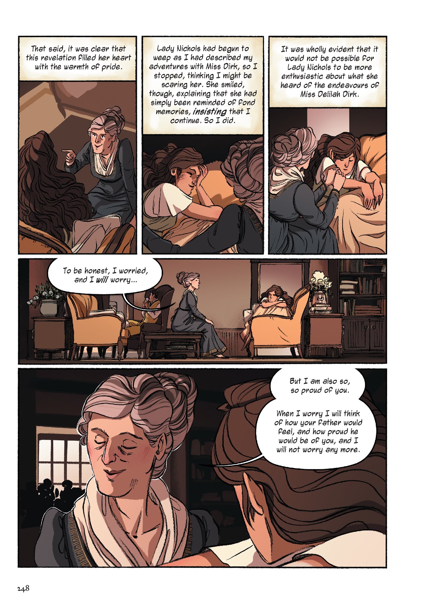 Read online Delilah Dirk and the King's Shilling comic -  Issue # TPB (Part 3) - 47