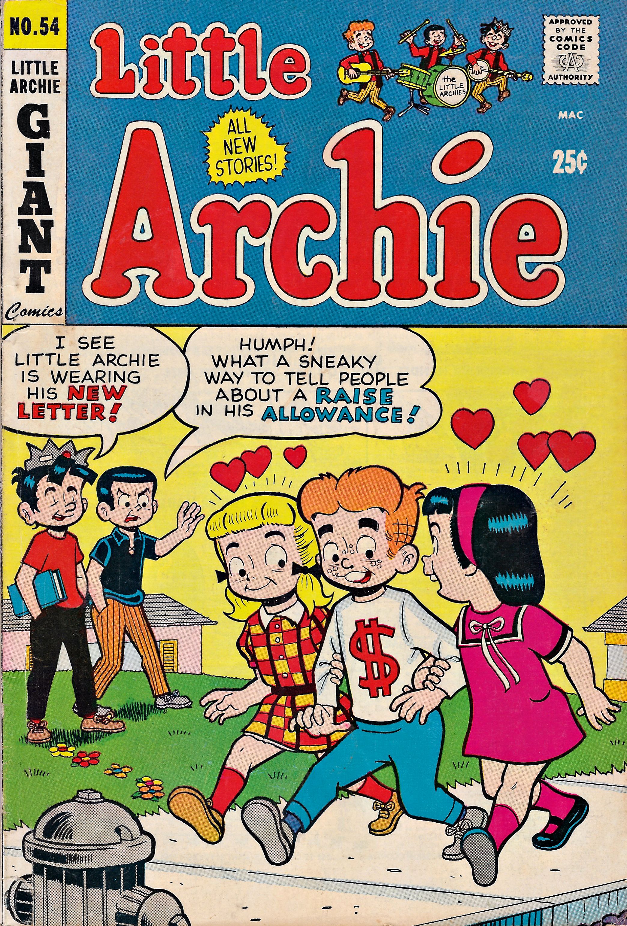 Read online The Adventures of Little Archie comic -  Issue #54 - 1