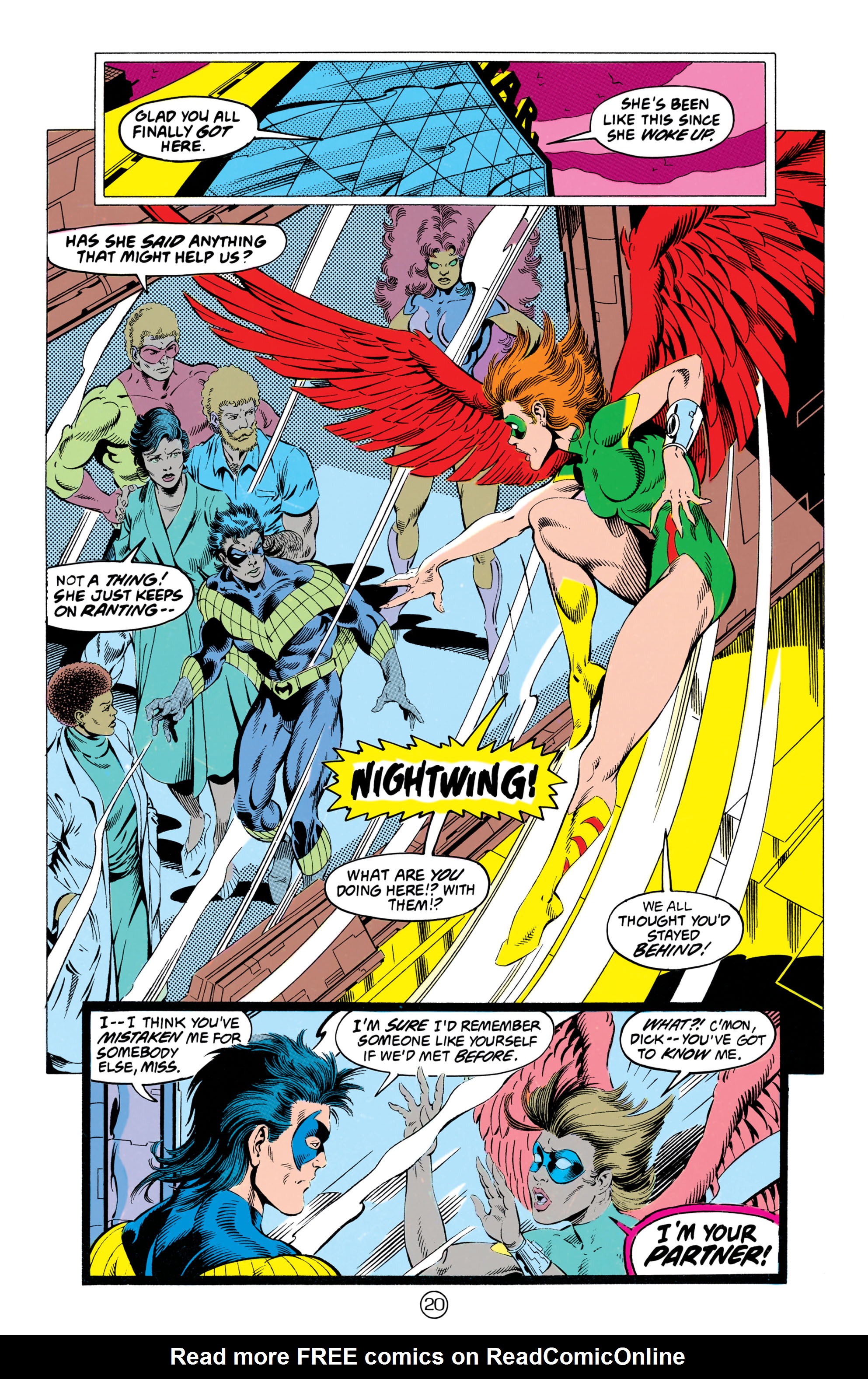 Read online The New Titans (1988) comic -  Issue #88 - 21