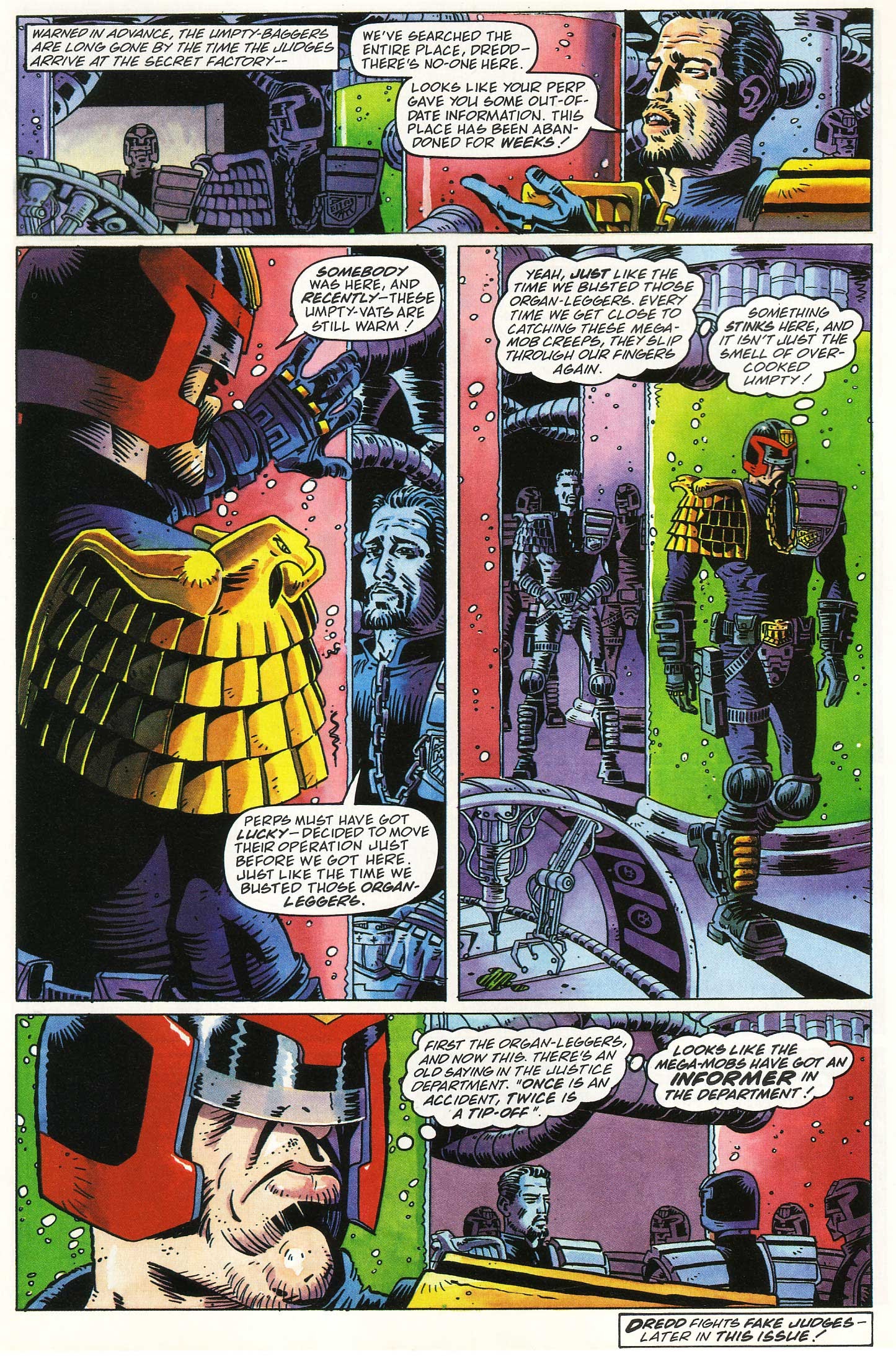 Read online Judge Dredd Lawman of the Future comic -  Issue #12 - 24