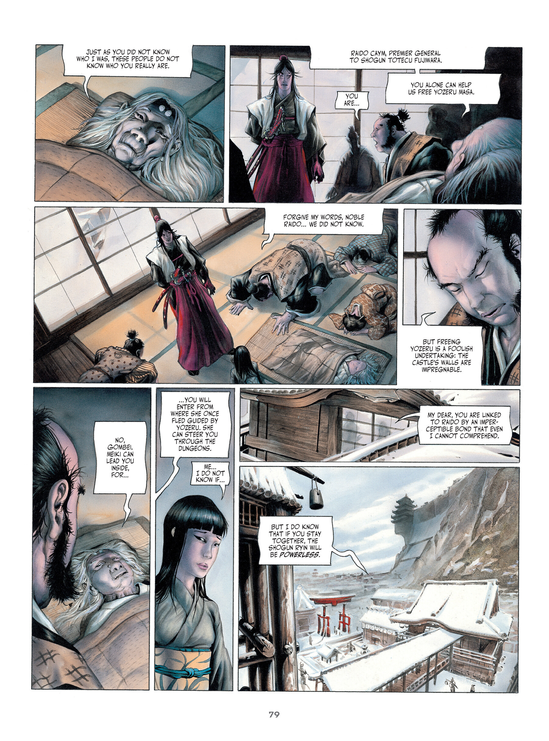Read online Legends of the Pierced Veil: The Scarlet Blades comic -  Issue # TPB (Part 1) - 79