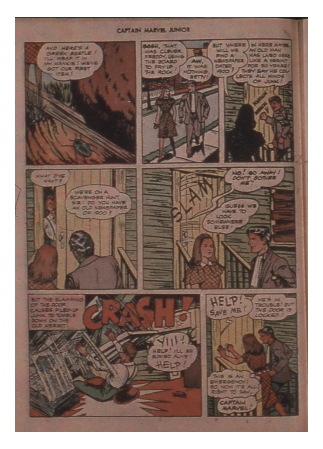 Read online Captain Marvel, Jr. comic -  Issue #55 - 18