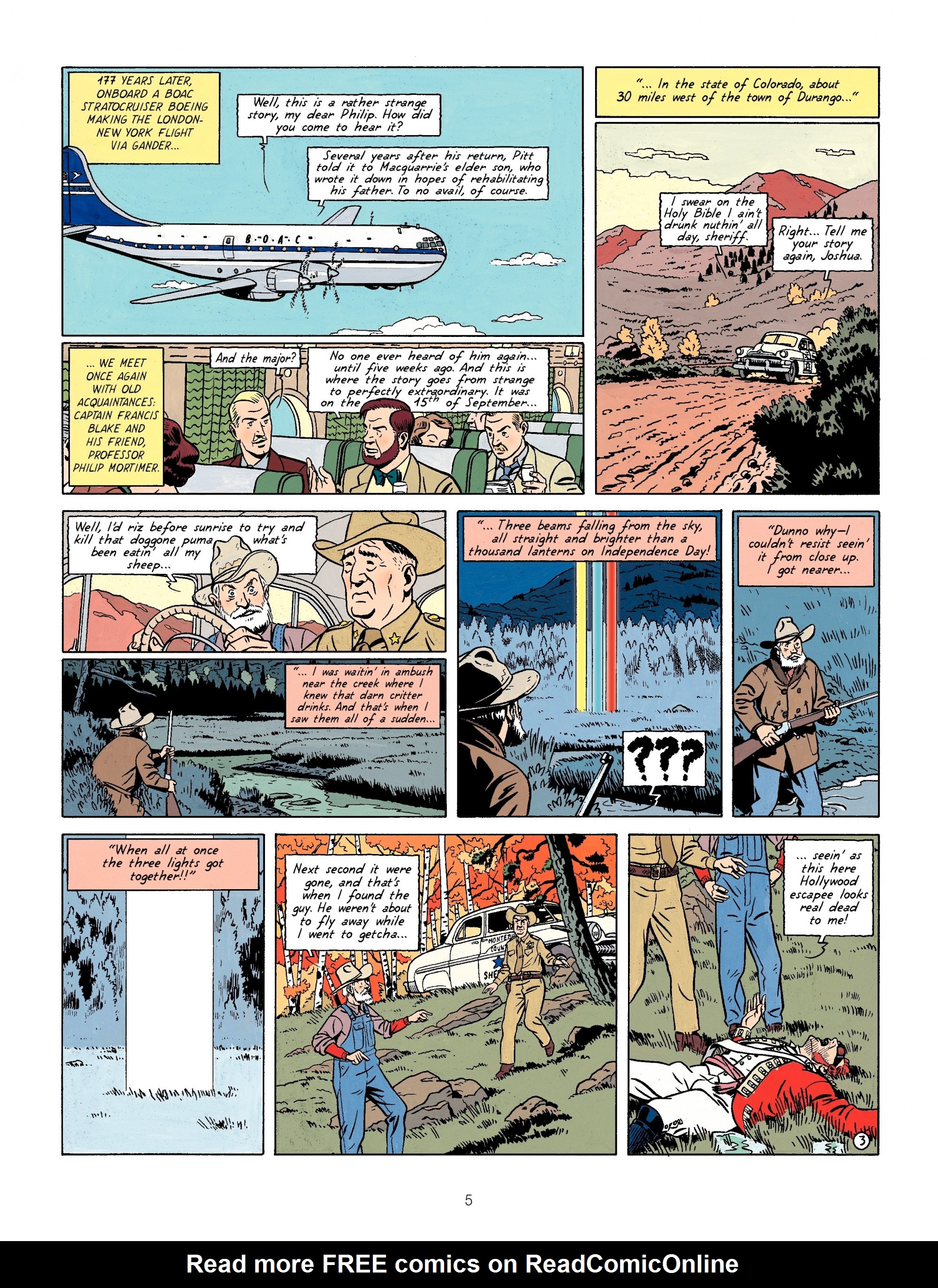Read online Blake & Mortimer comic -  Issue #5 - 5