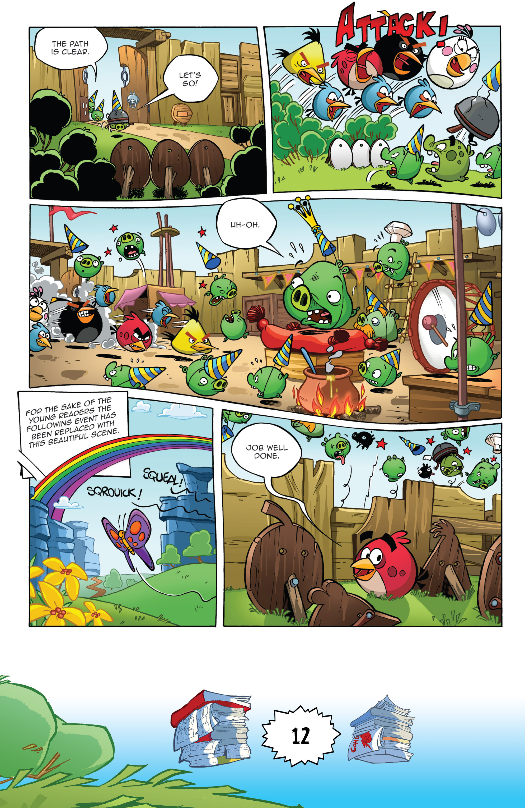 Read online Angry Birds Comics (2016) comic -  Issue #6 - 14