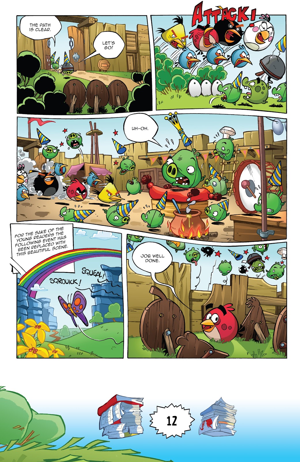 Angry Birds Comics (2016) issue 6 - Page 14