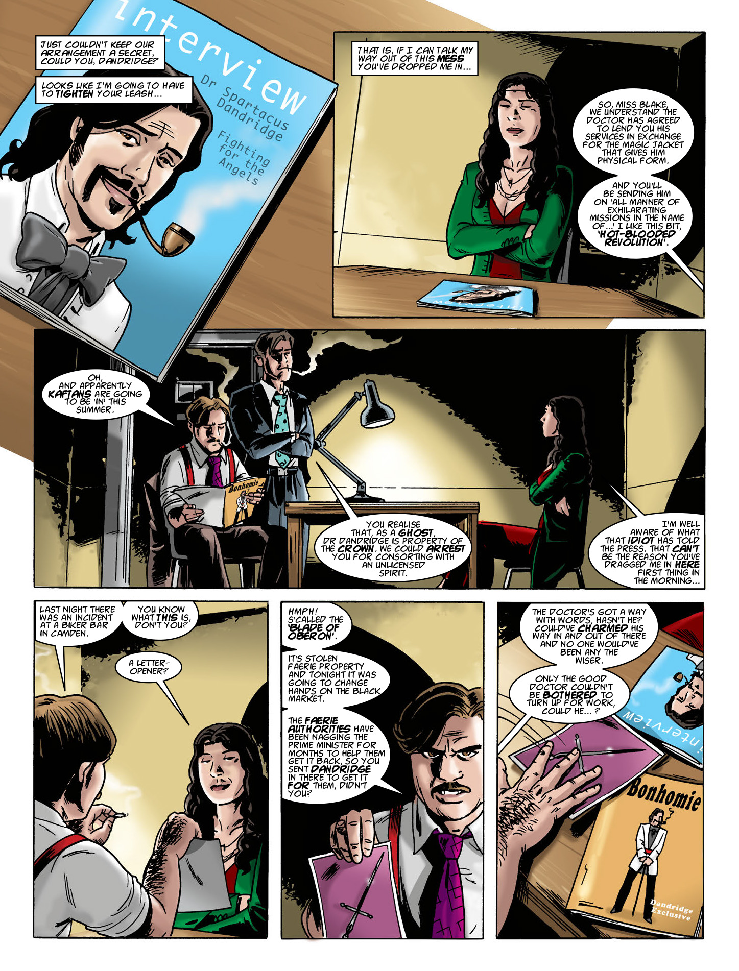 Read online Dandridge: Return of the Chap comic -  Issue # TPB - 73