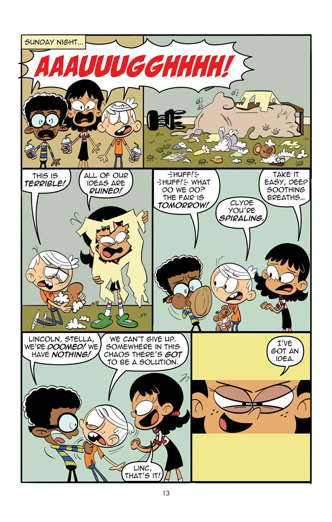 Read online The Loud House comic -  Issue #7 - 13