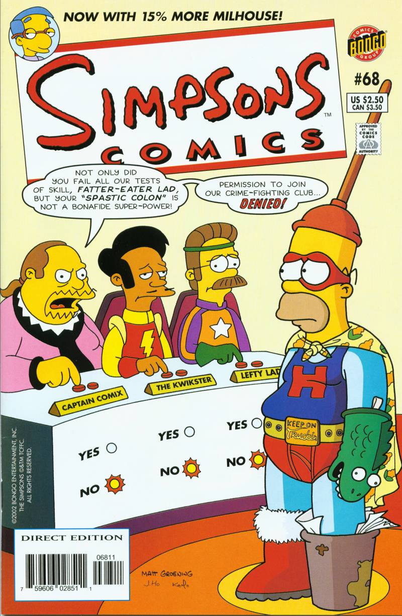 Read online Simpsons Comics comic -  Issue #68 - 1