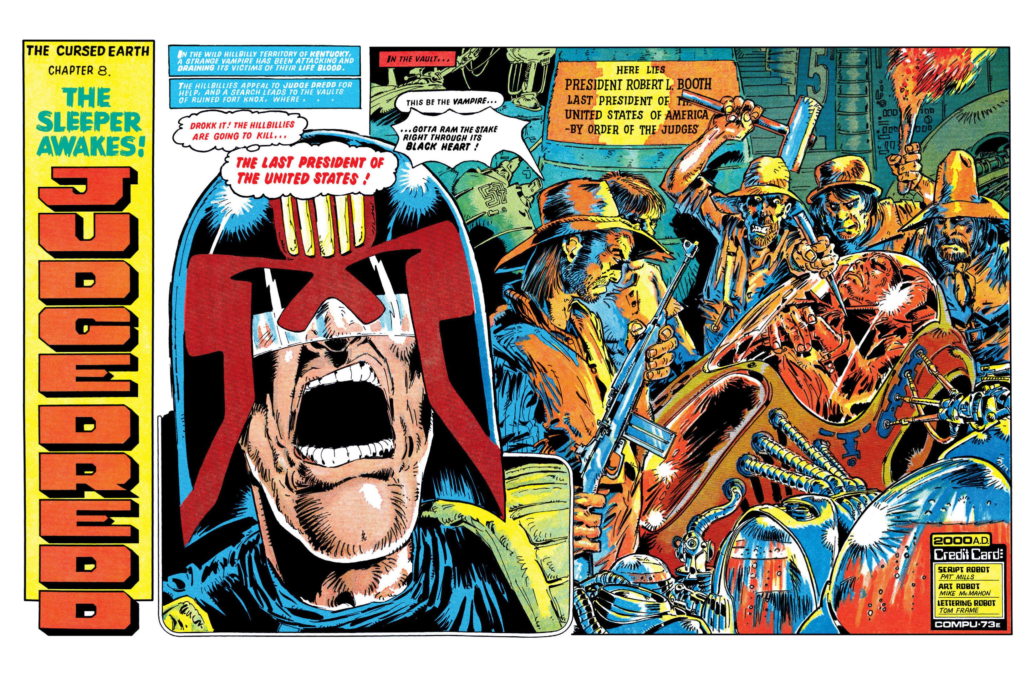 Read online Judge Dredd: The Cursed Earth Uncensored comic -  Issue # TPB - 53