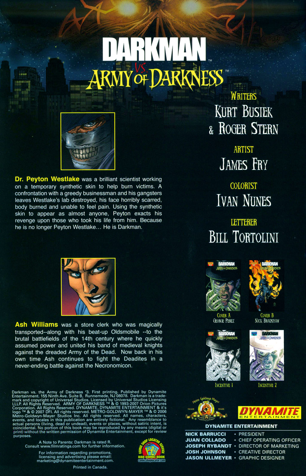 Read online Darkman vs. the Army of Darkness comic -  Issue #3 - 2