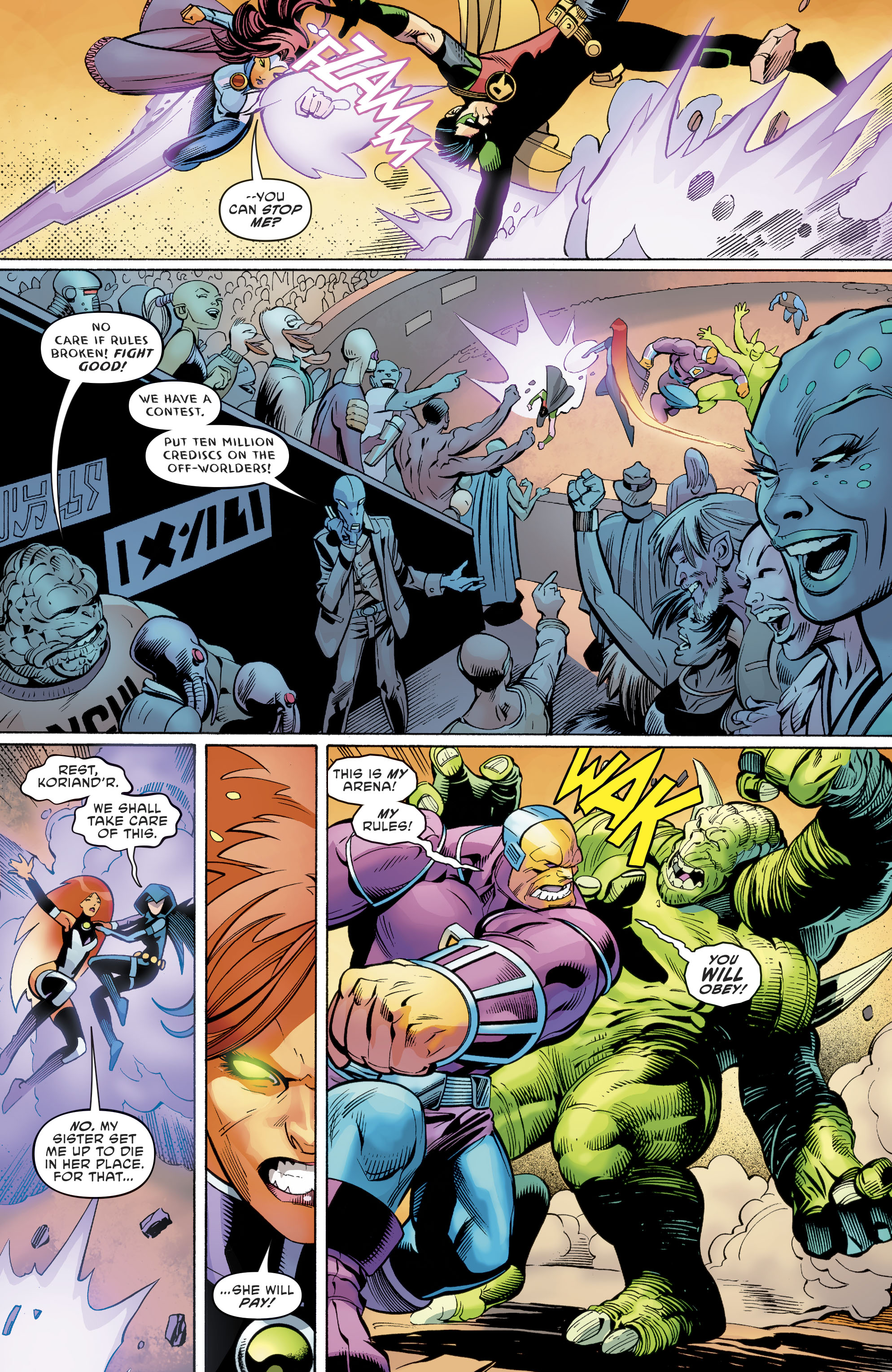 Read online Titans: Burning Rage comic -  Issue #7 - 22