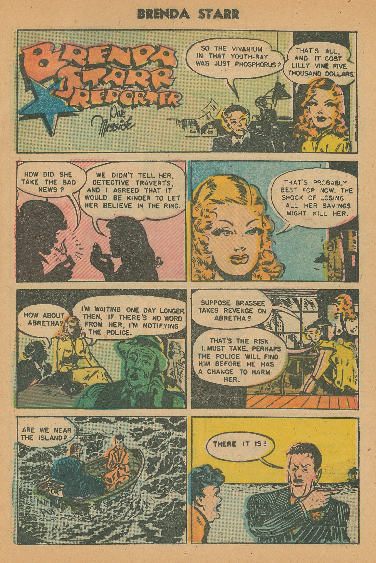 Read online Brenda Starr (1948) comic -  Issue #15 - 13