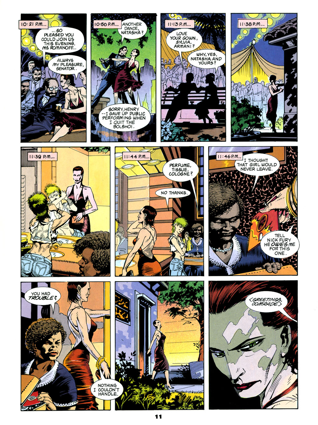 Read online Marvel Graphic Novel comic -  Issue #61 - Black Widow - The Coldest War - 12